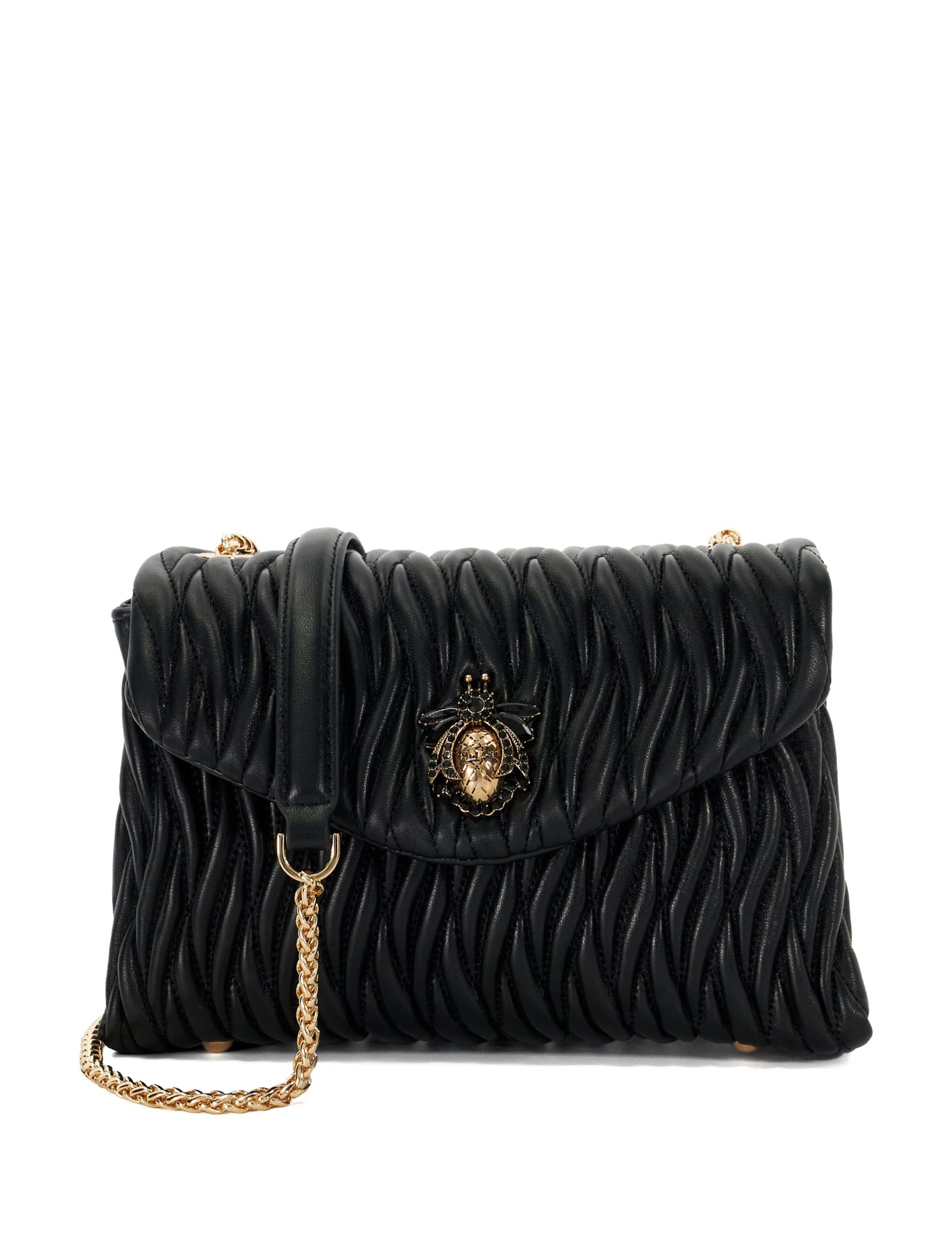 Leather Rich Quilted Shoulder Bag 2 of 6