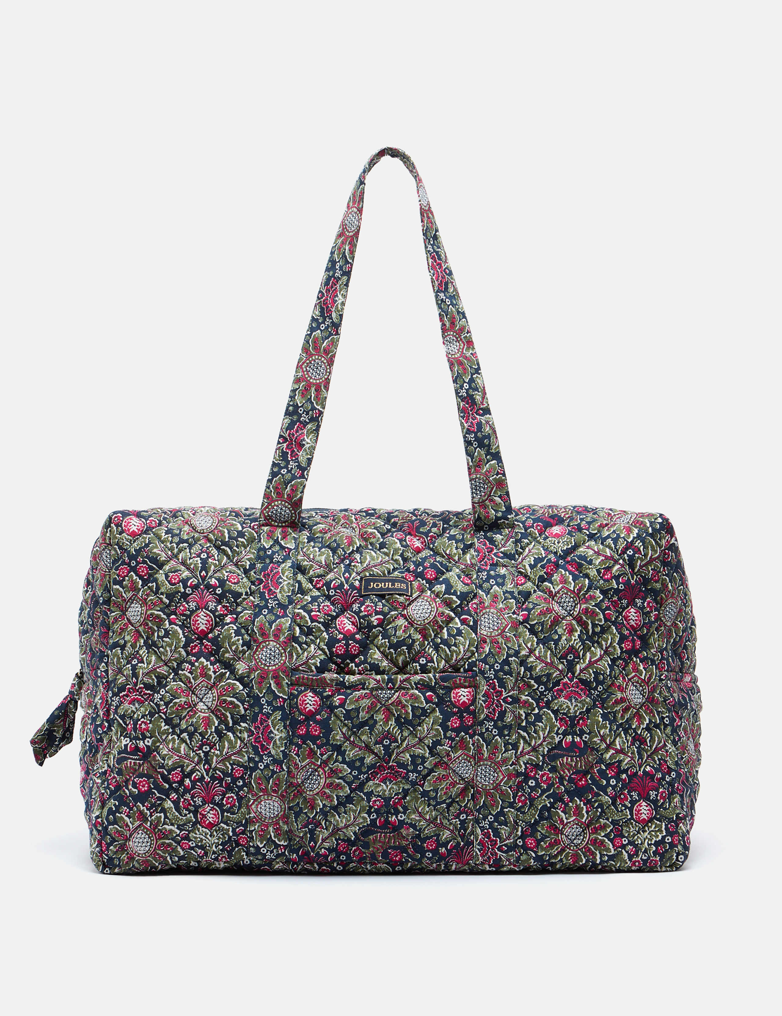 Pure Cotton Quilted Floral Weekend Bag 2 of 8