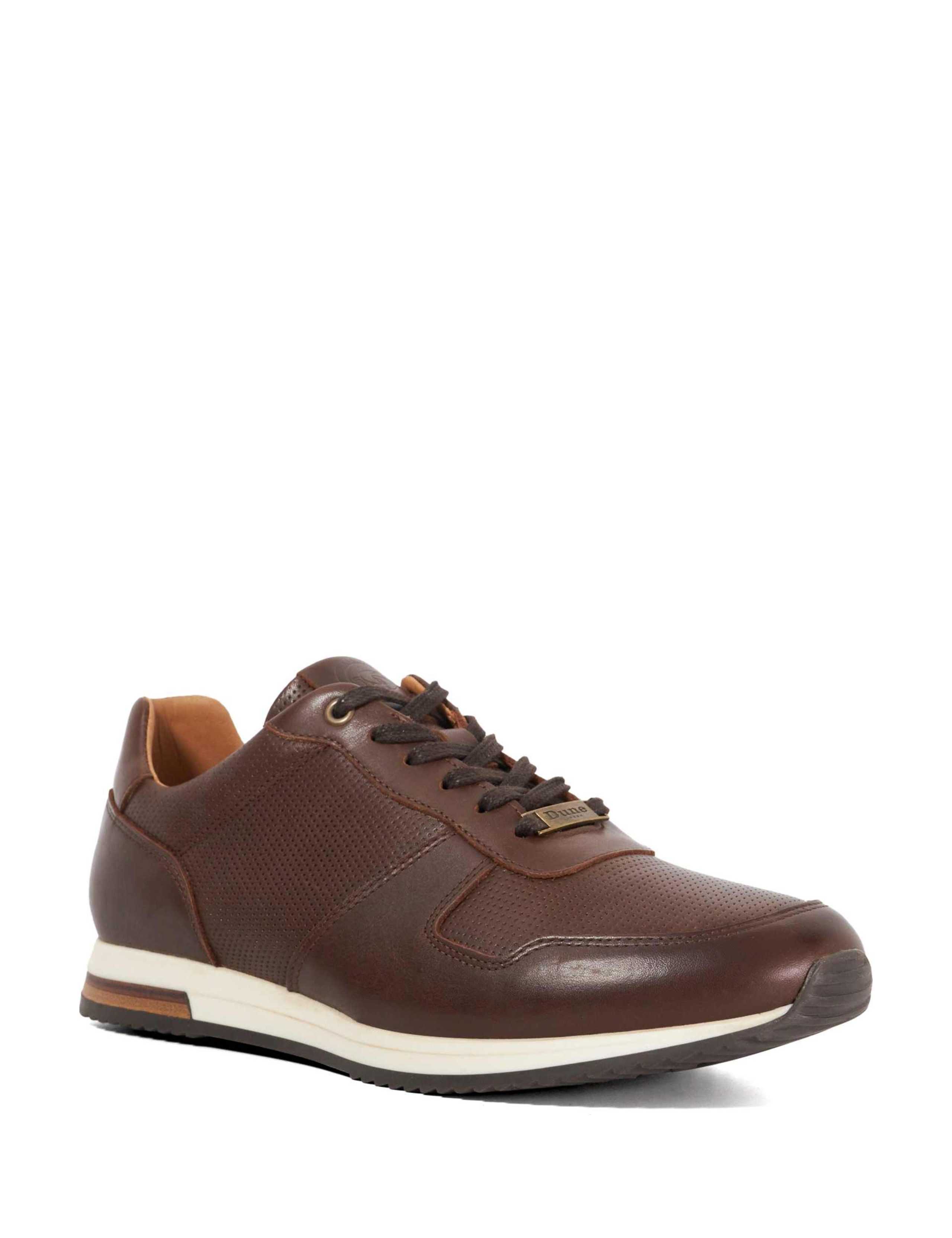 Leather Lace Up Trainers 2 of 6