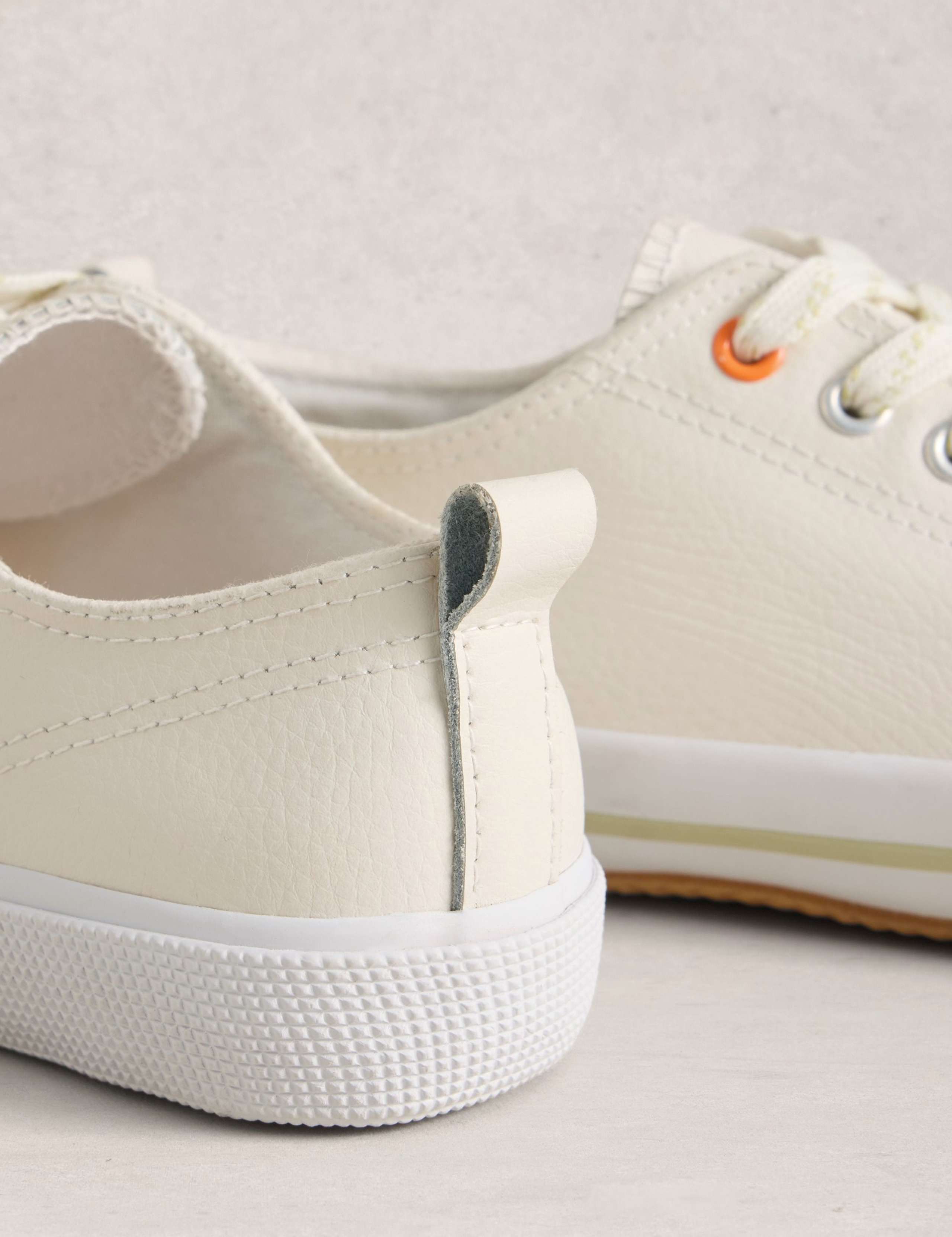 Leather Lace Up Trainers 3 of 4