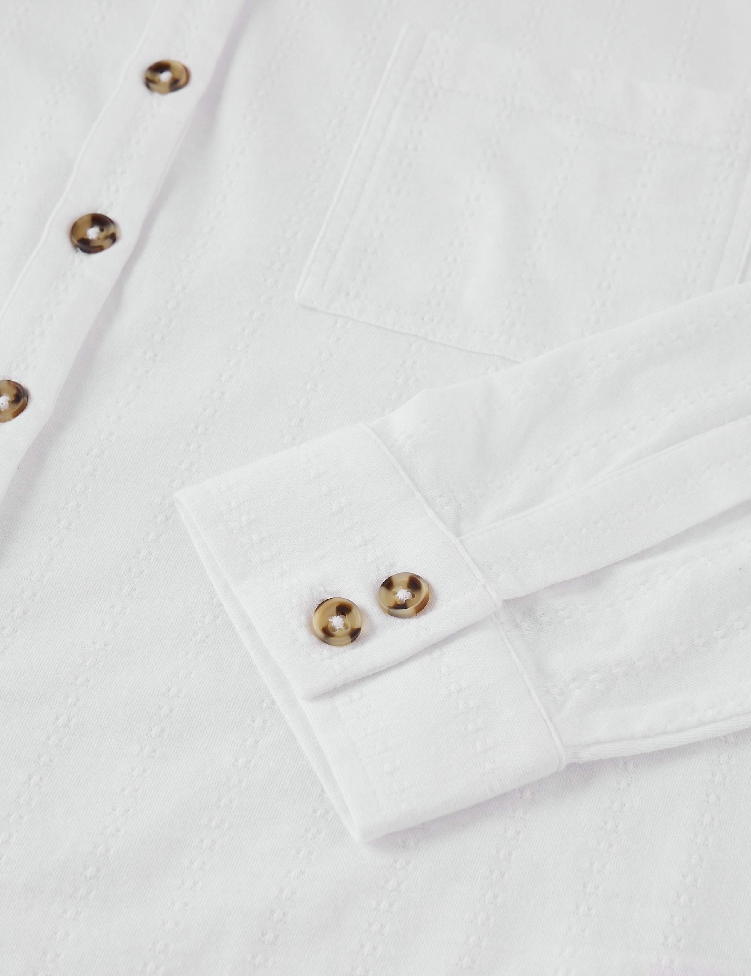 Pure Cotton Collared Shirt 6 of 6