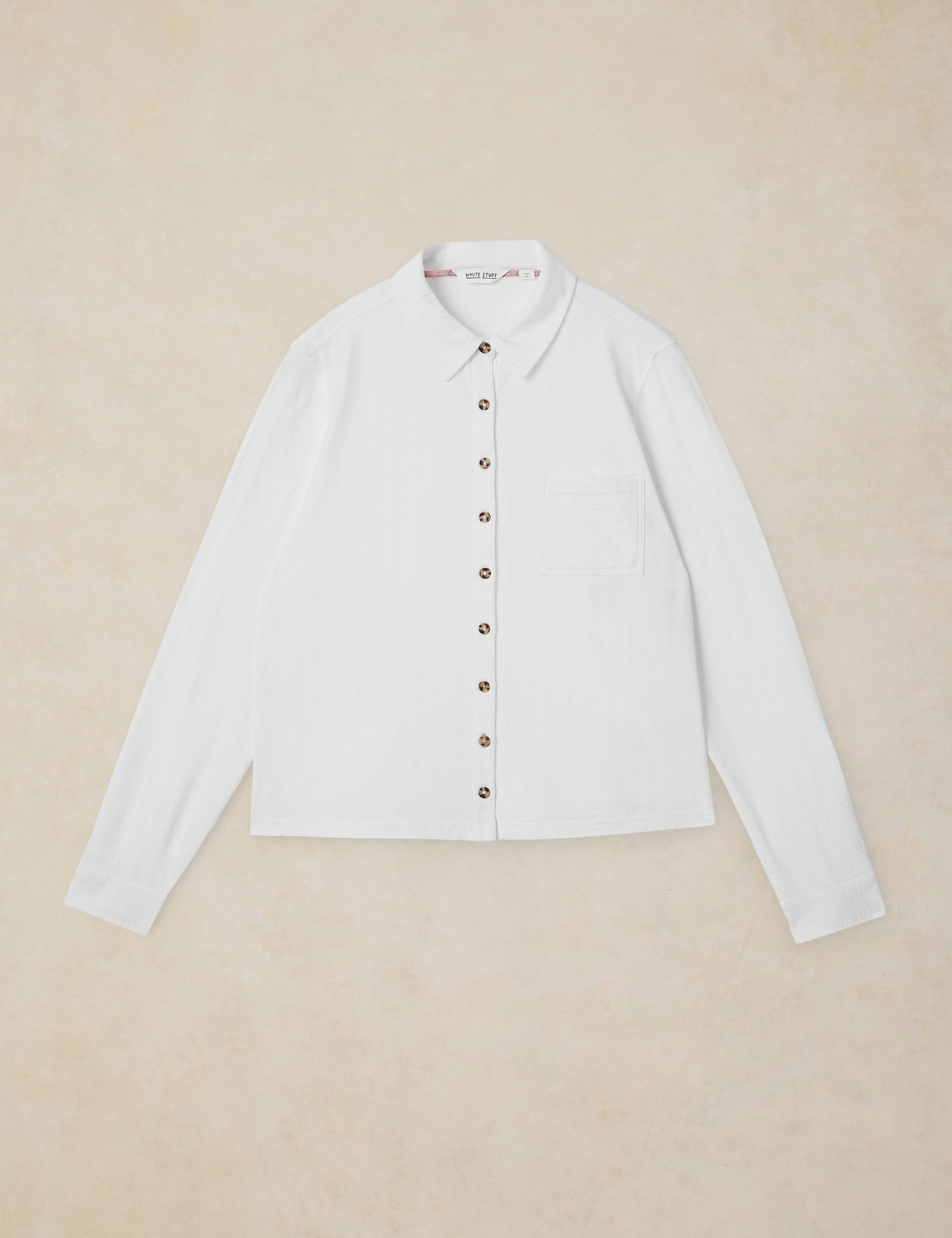 Pure Cotton Collared Shirt 2 of 6