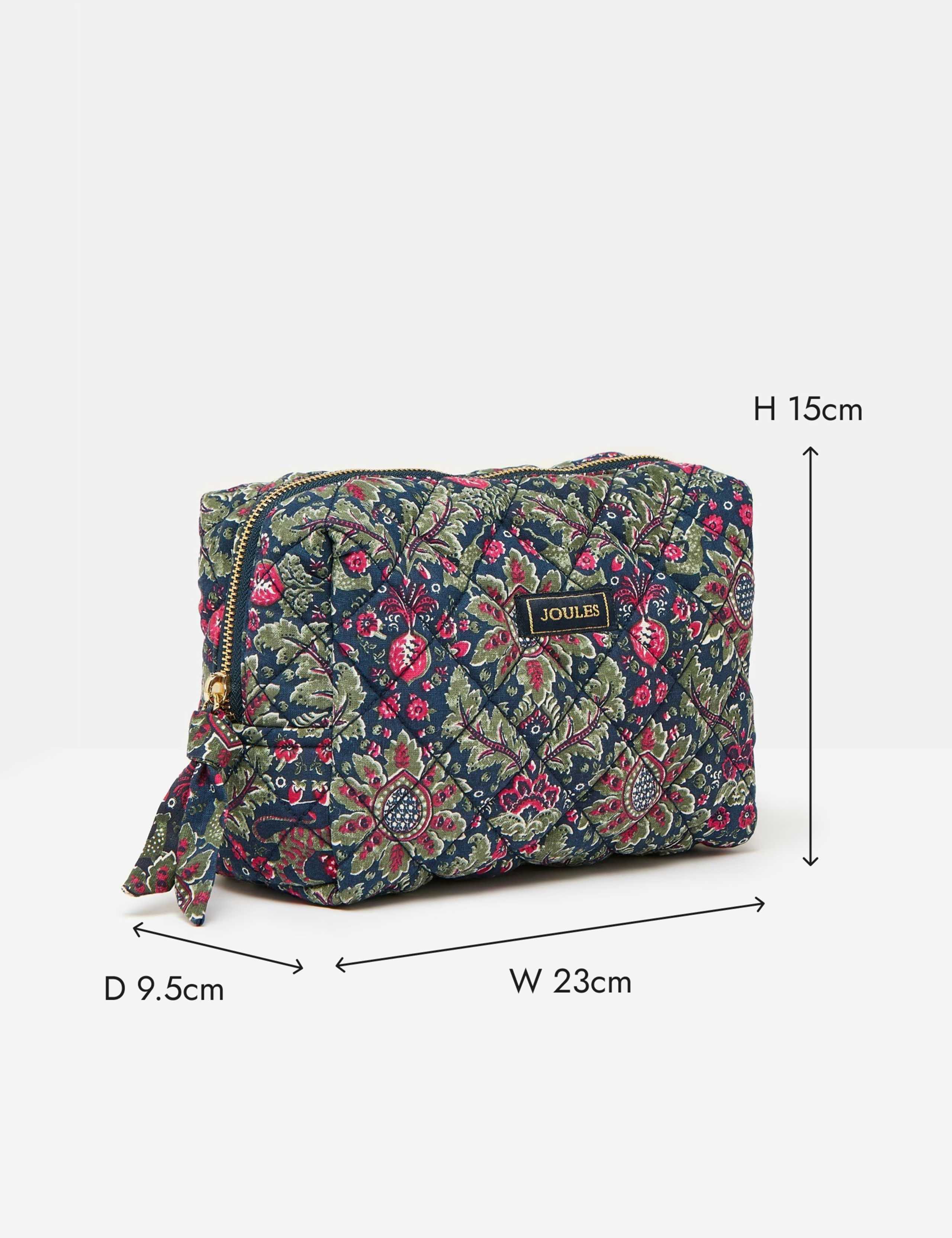 Pure Cotton Floral Cosmetics Bag 6 of 6