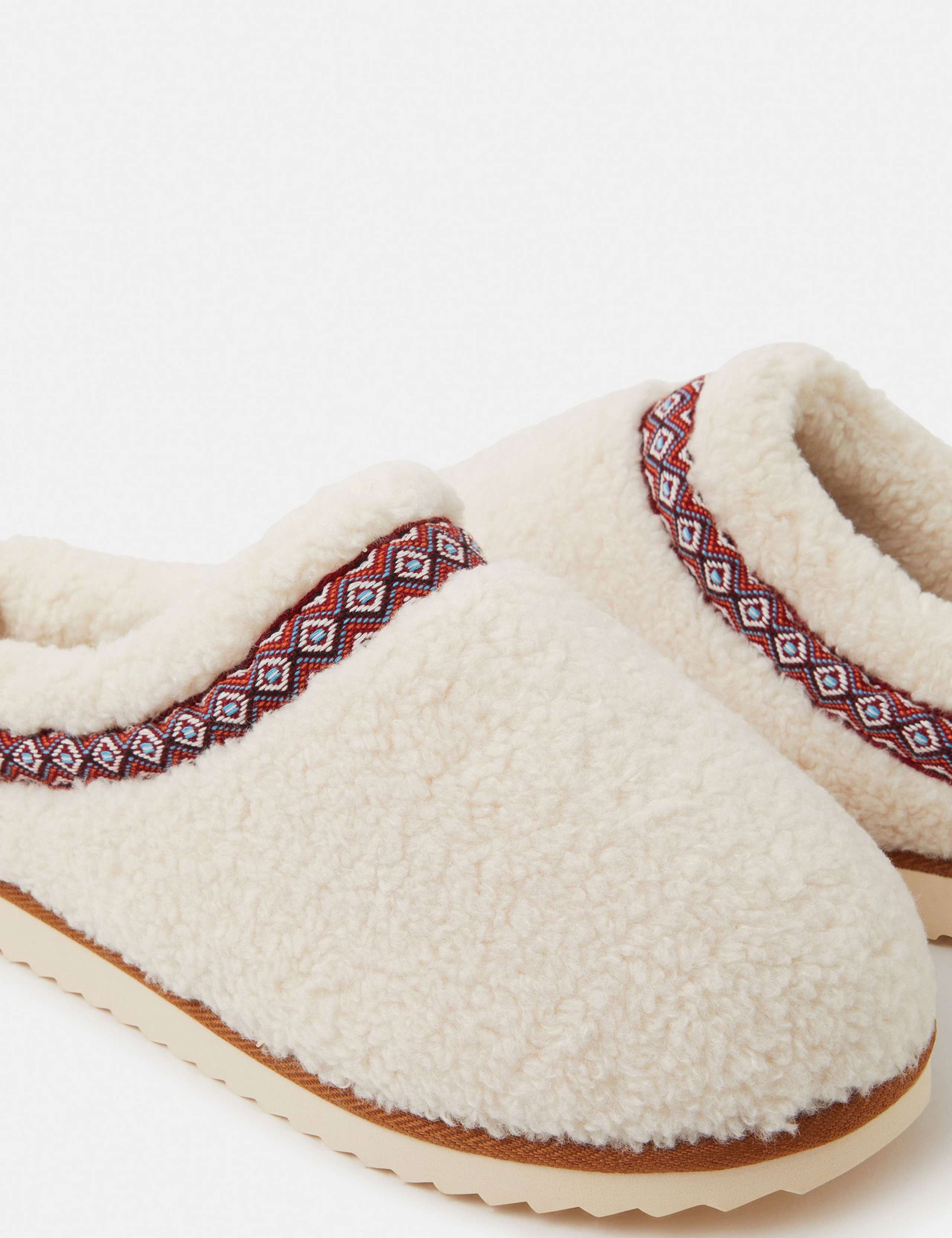 Shearling Mule Slippers 2 of 3