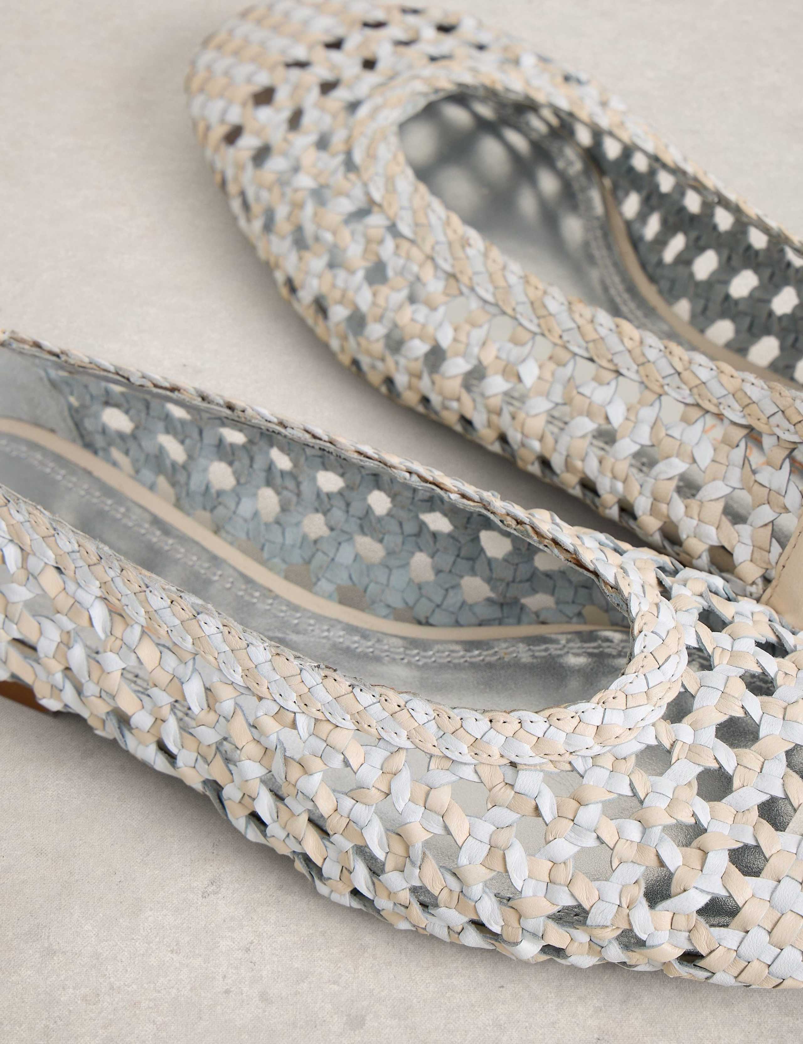 Woven Ballet Pumps 3 of 4