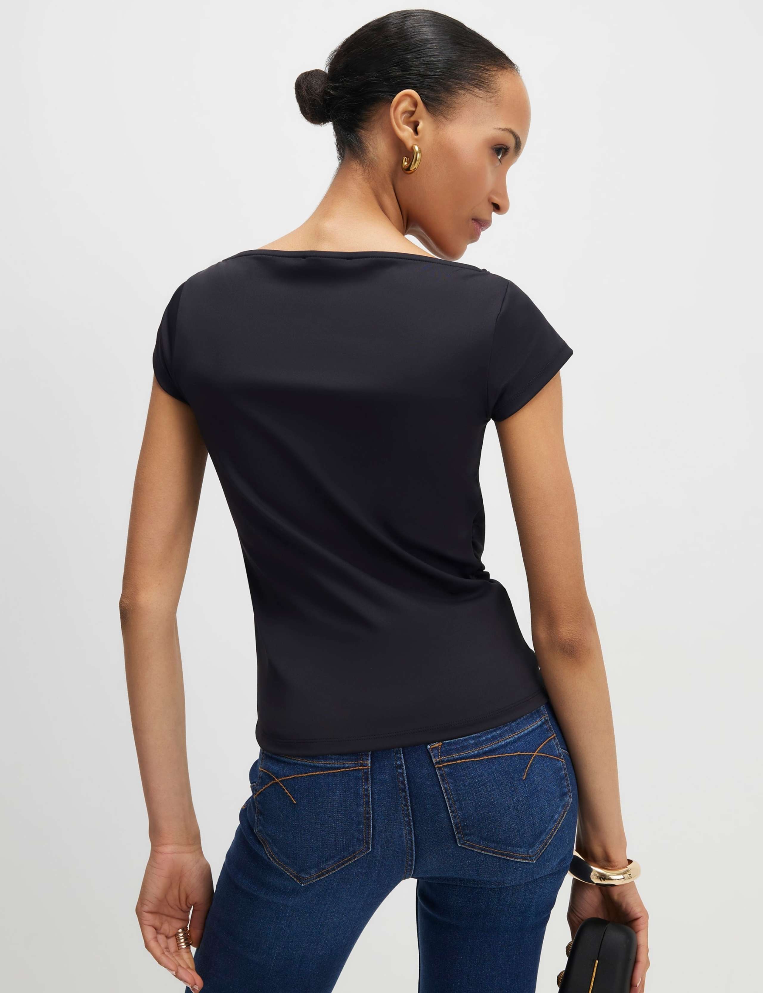 2 Pack Ruched Slash Neck Tops 5 of 5