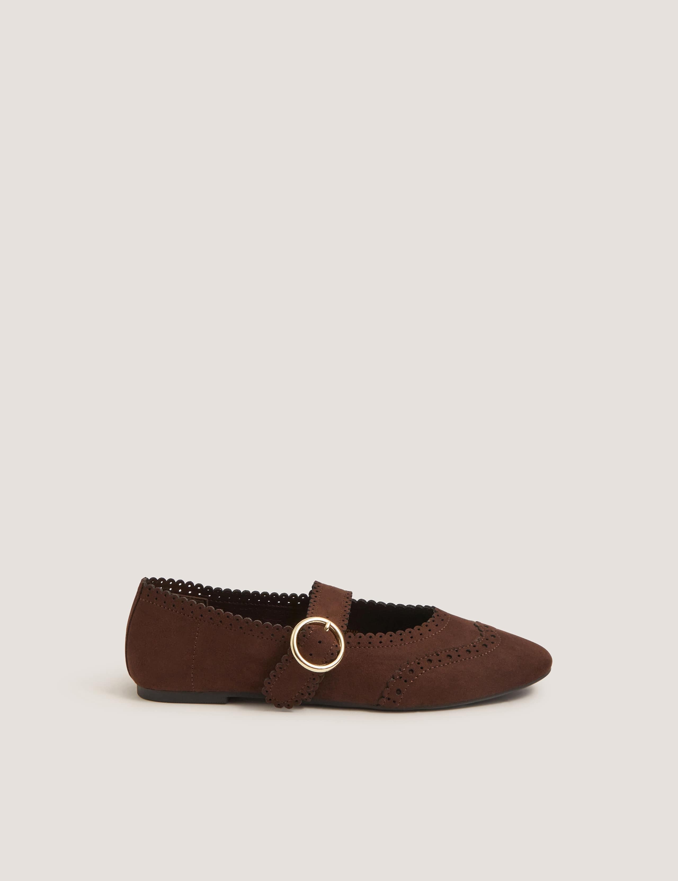 Buckle Flat Mary Jane Ballet Pumps 1 of 3