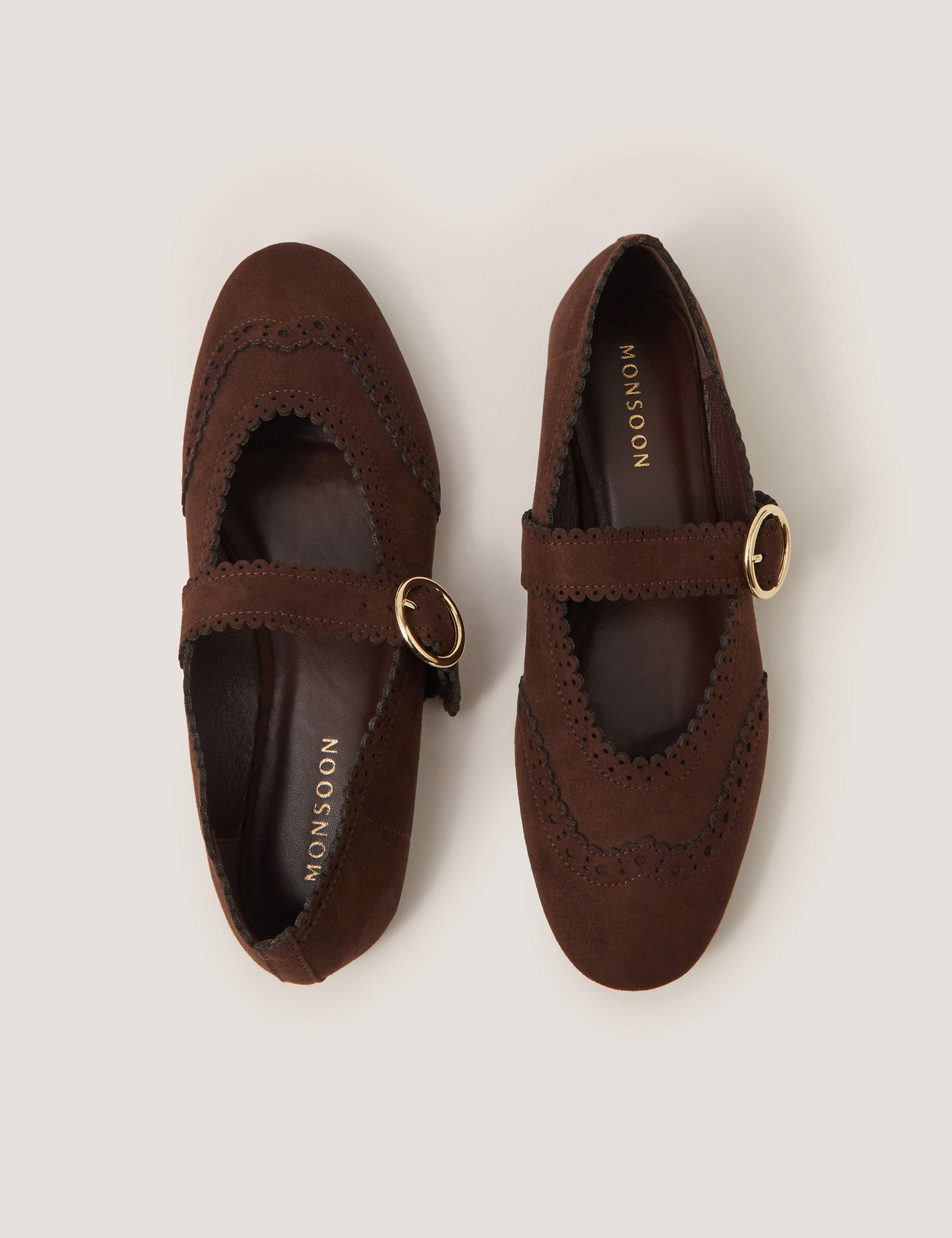 Buckle Flat Mary Jane Ballet Pumps 2 of 3