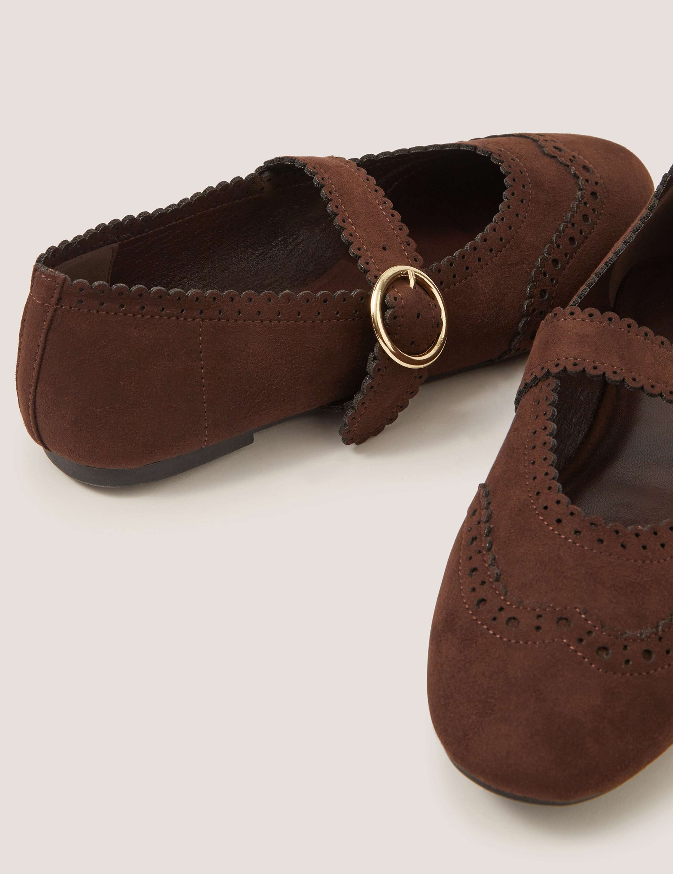 Buckle Flat Mary Jane Ballet Pumps 3 of 3
