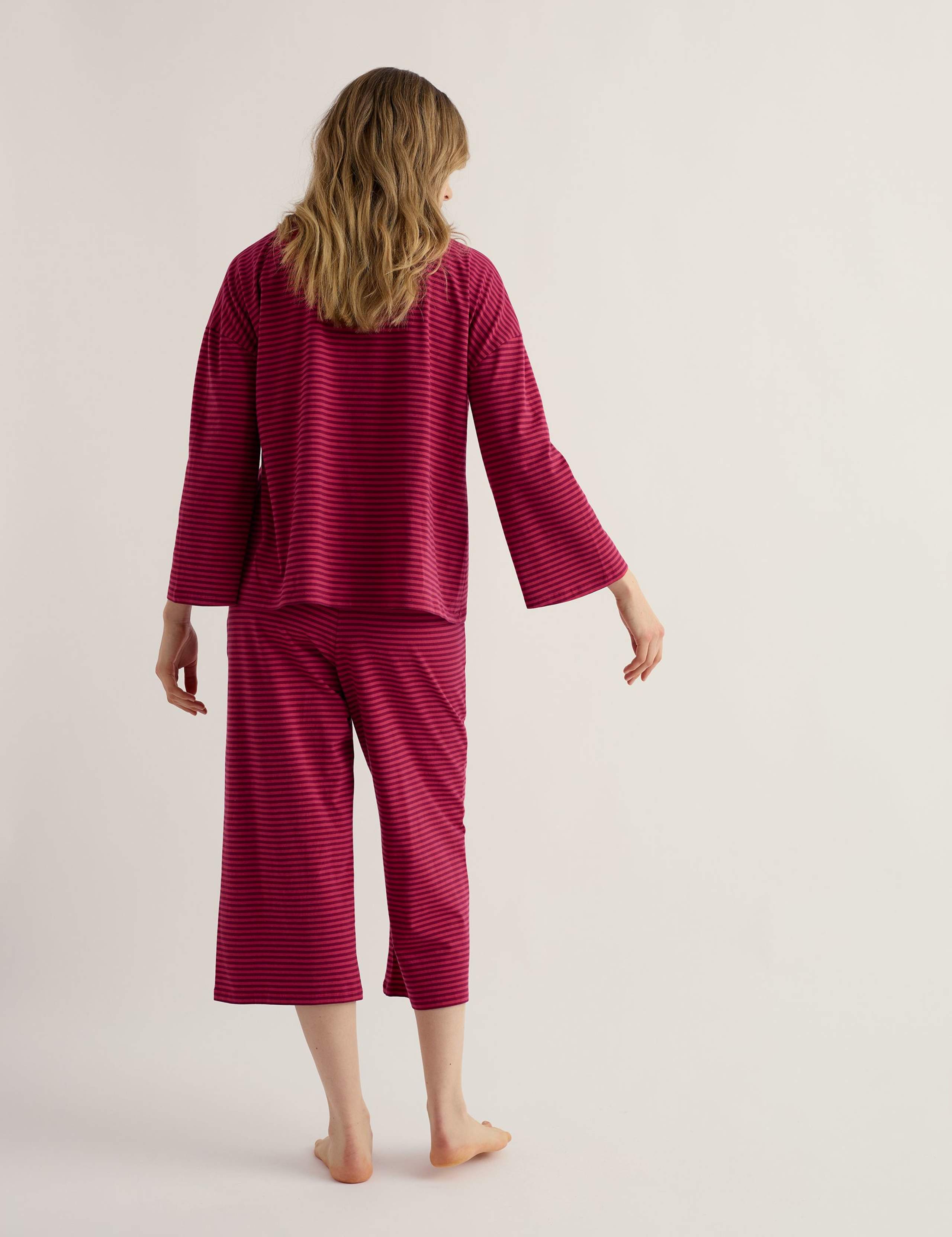 Cotton Rich Striped Pyjama Set 3 of 5