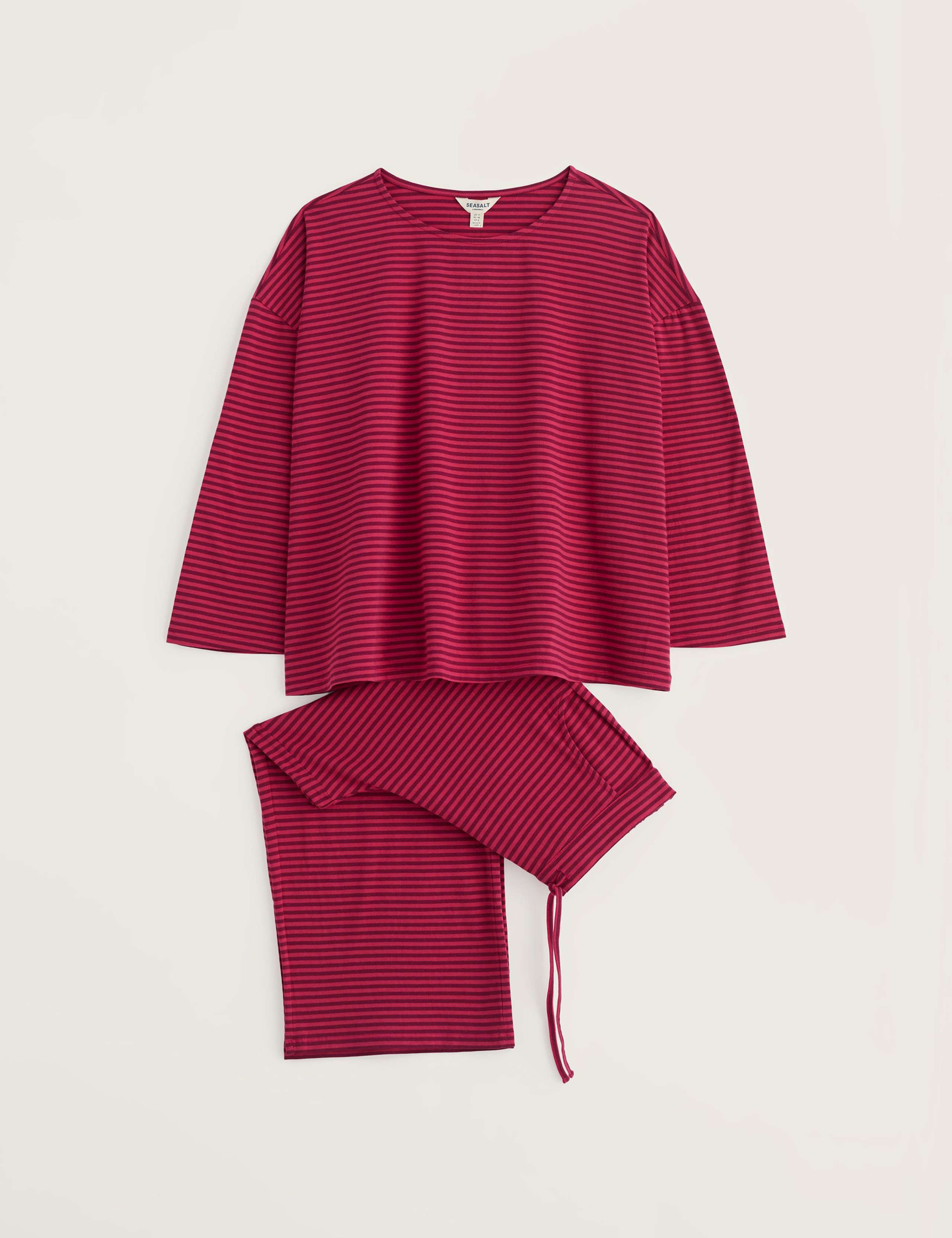 Cotton Rich Striped Pyjama Set 2 of 5