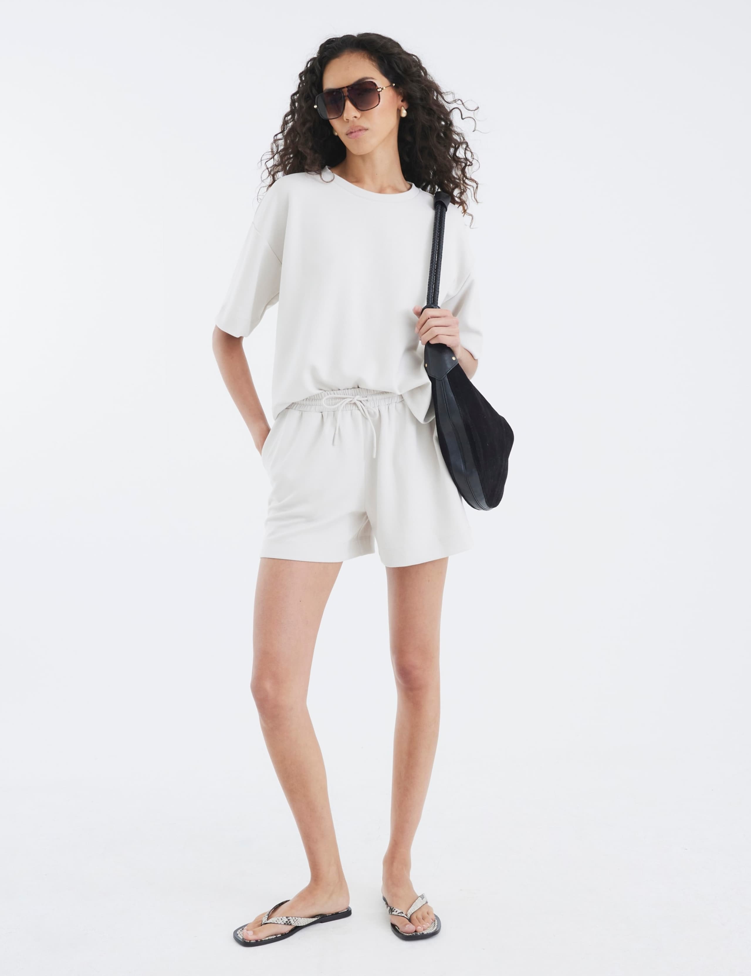 Neoprene Boxy T-Shirt 3 of 4