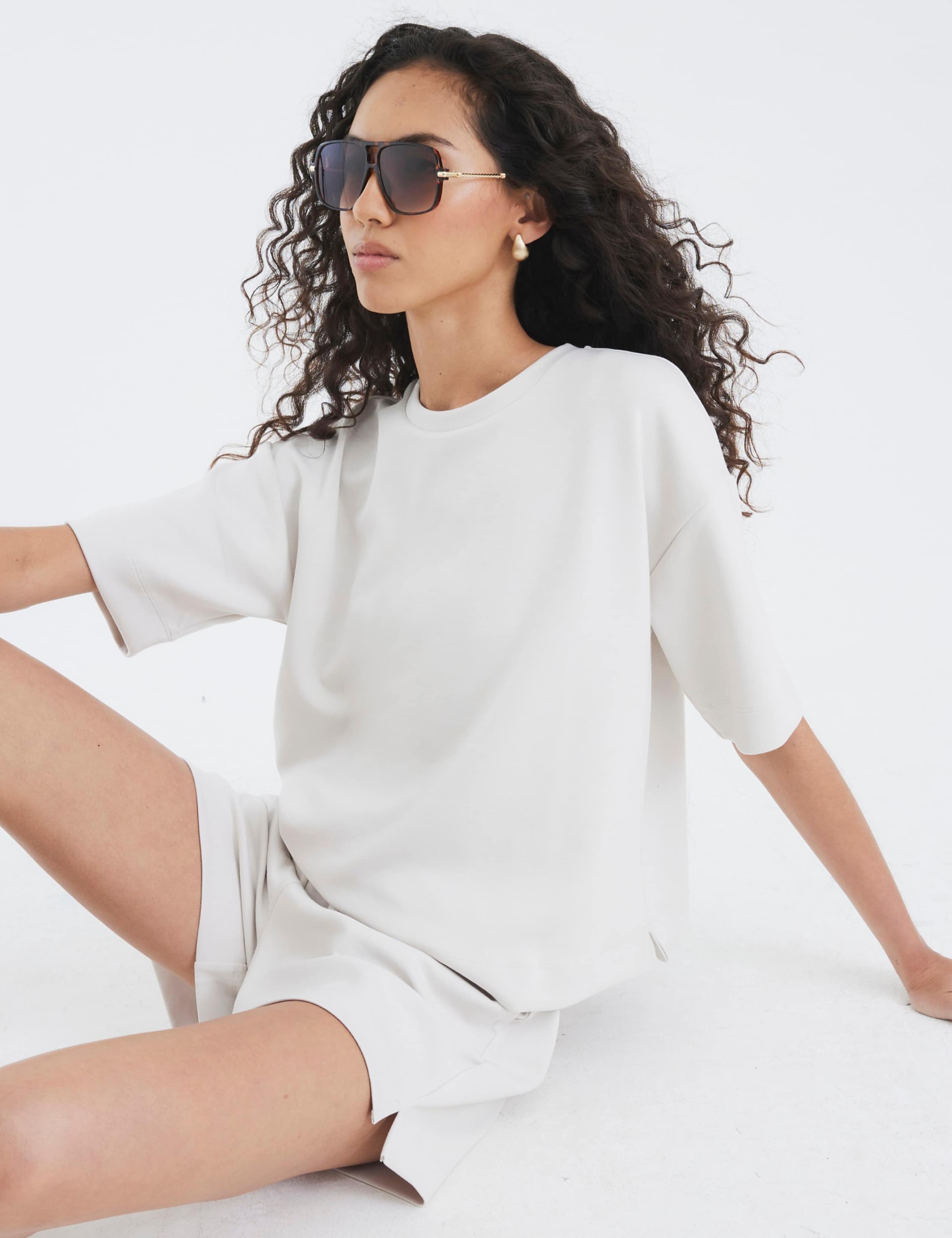 Neoprene Boxy T-Shirt 4 of 4