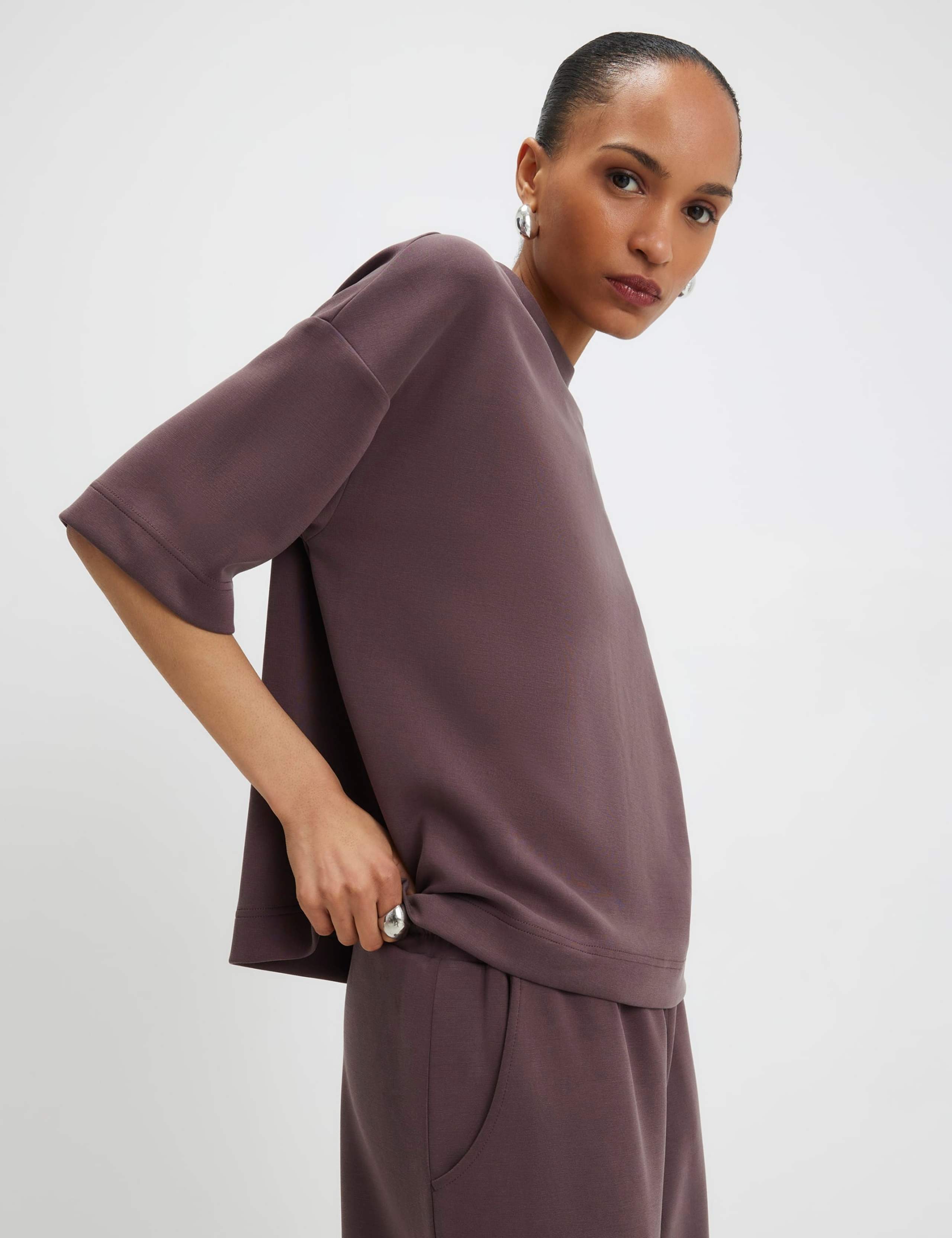 Neoprene Boxy T-Shirt 2 of 4