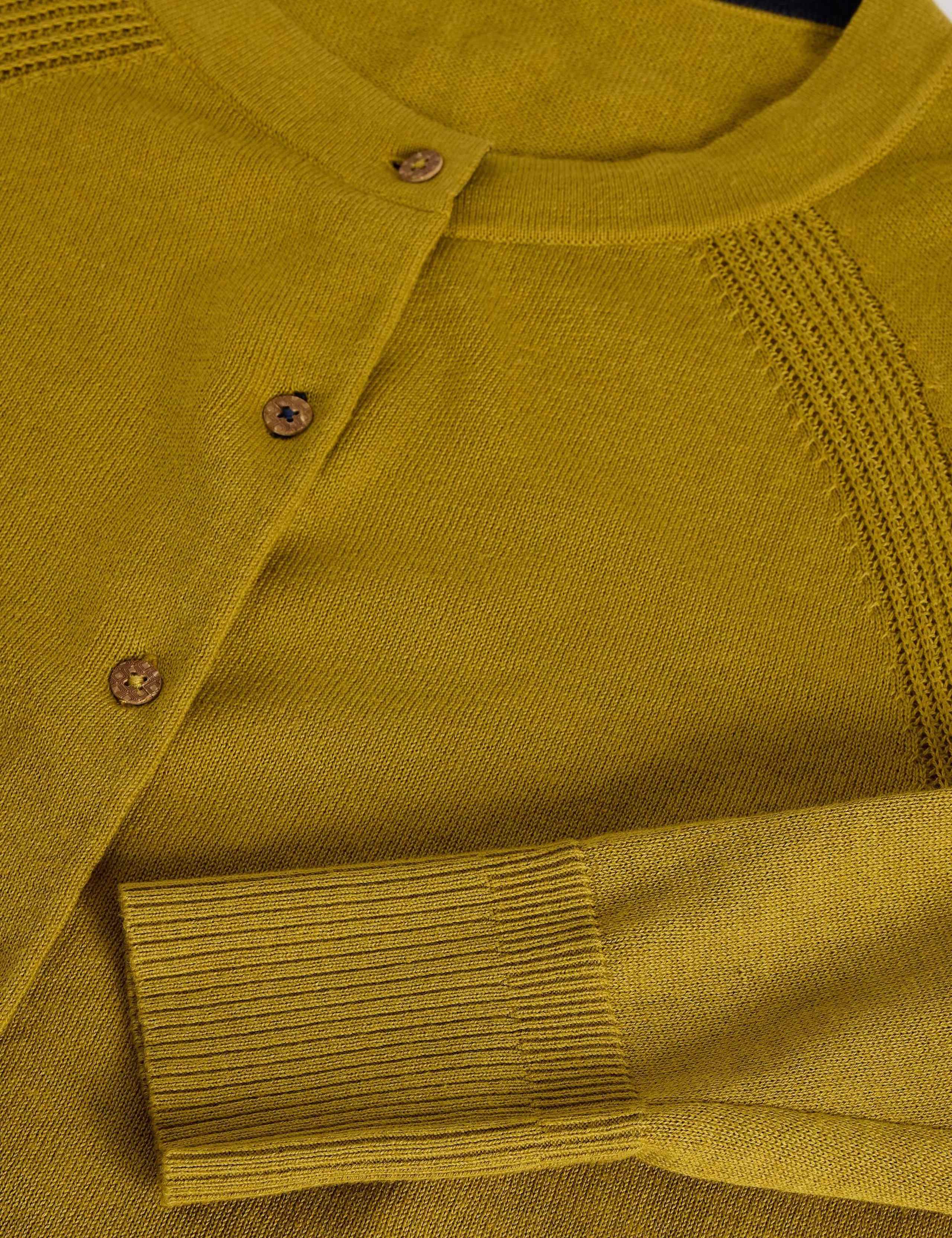 Pure Cotton Crew Neck Cardigan 6 of 6