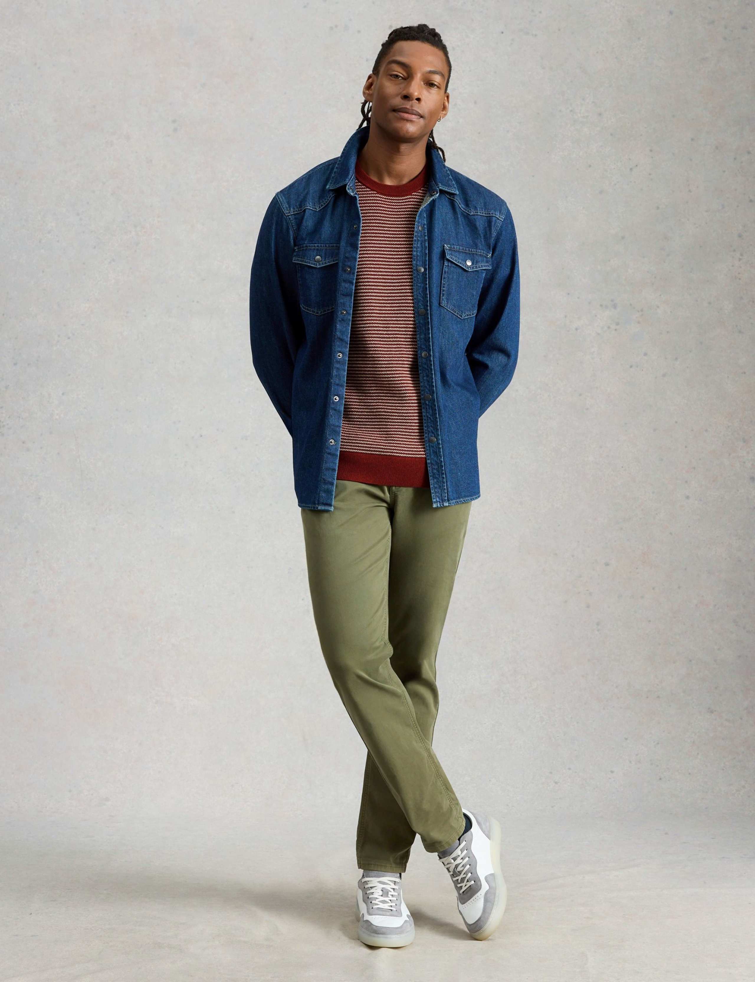 Pure Cotton Striped T-Shirt 4 of 6