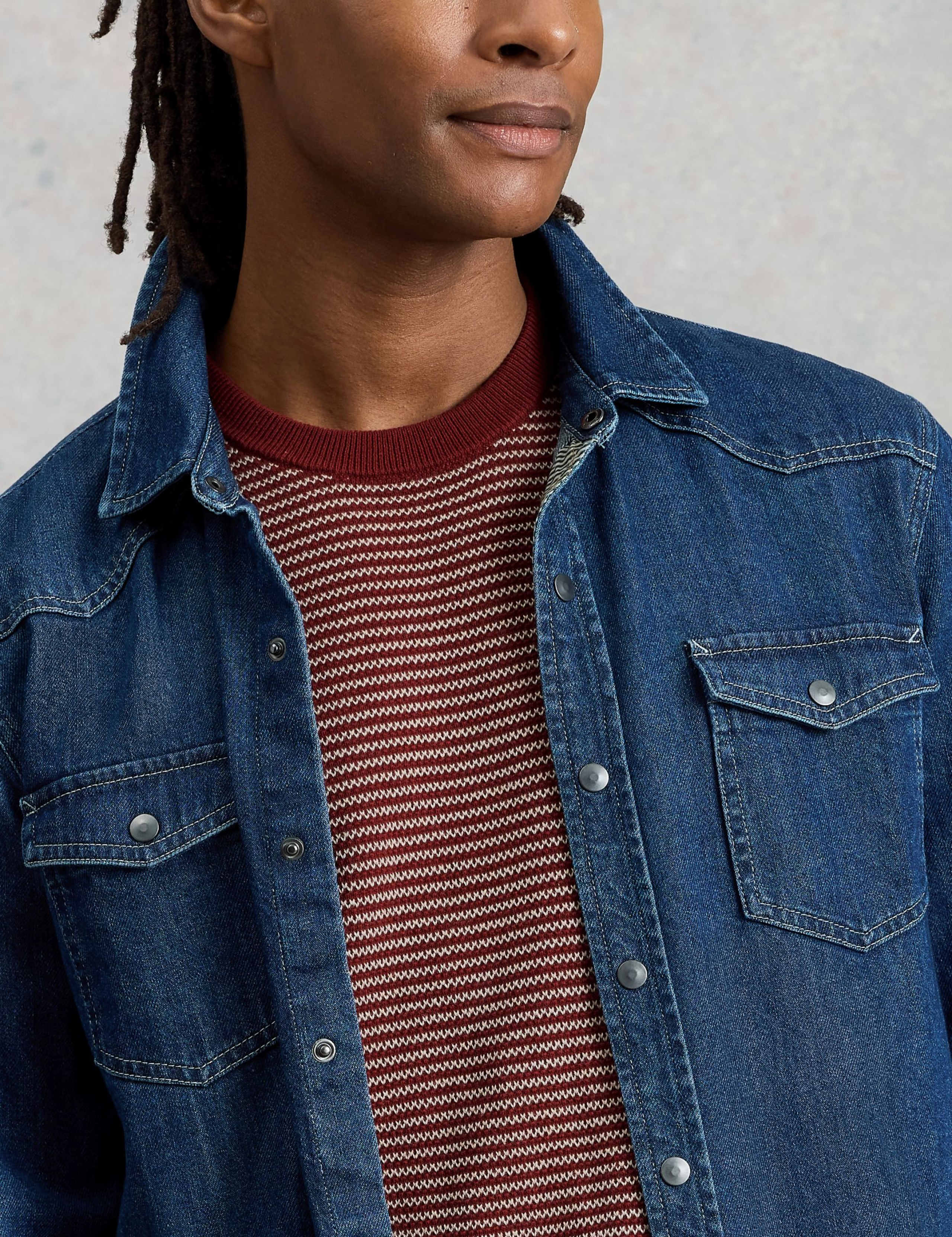 Pure Cotton Striped T-Shirt 5 of 6