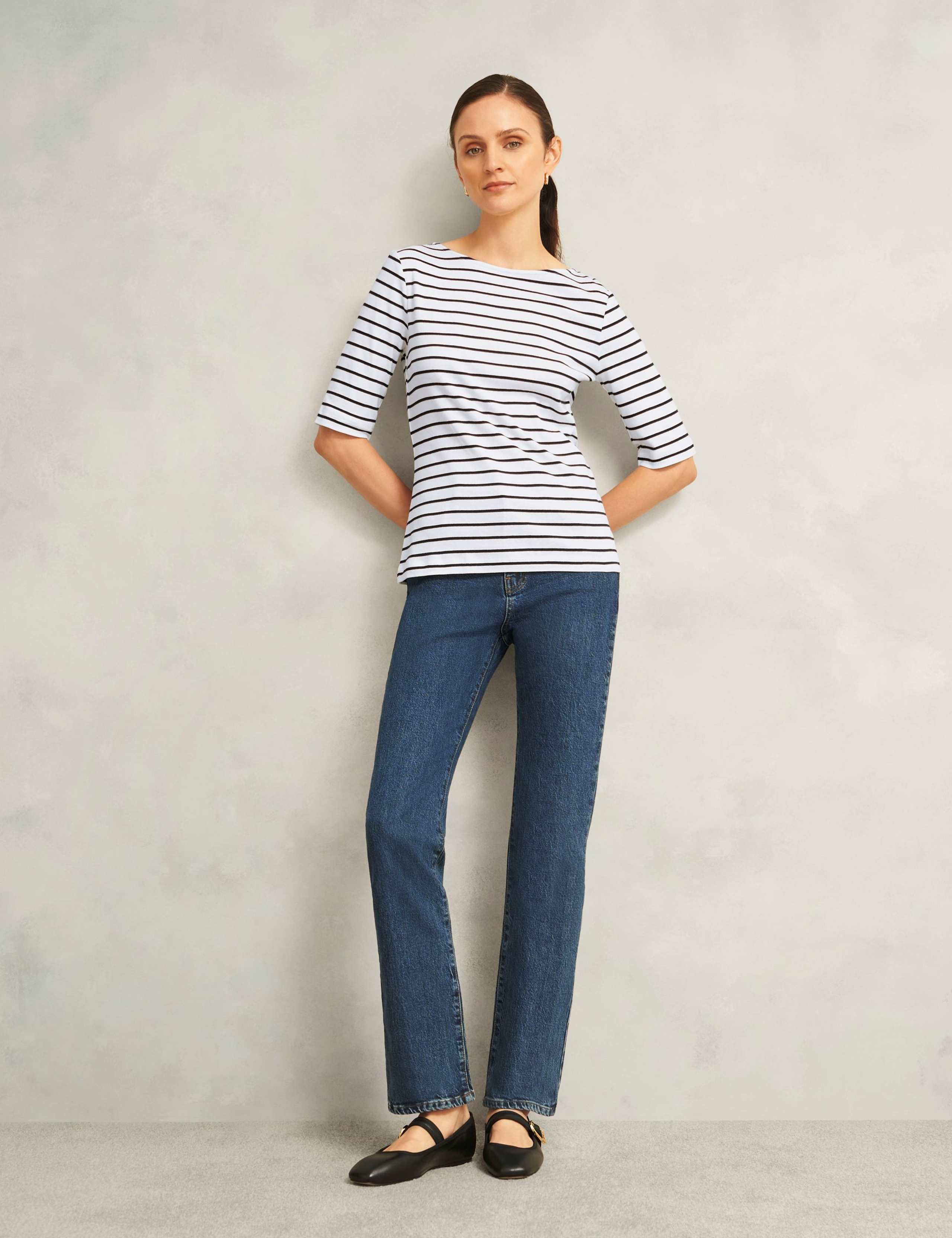 Pure Cotton Striped Top 3 of 6