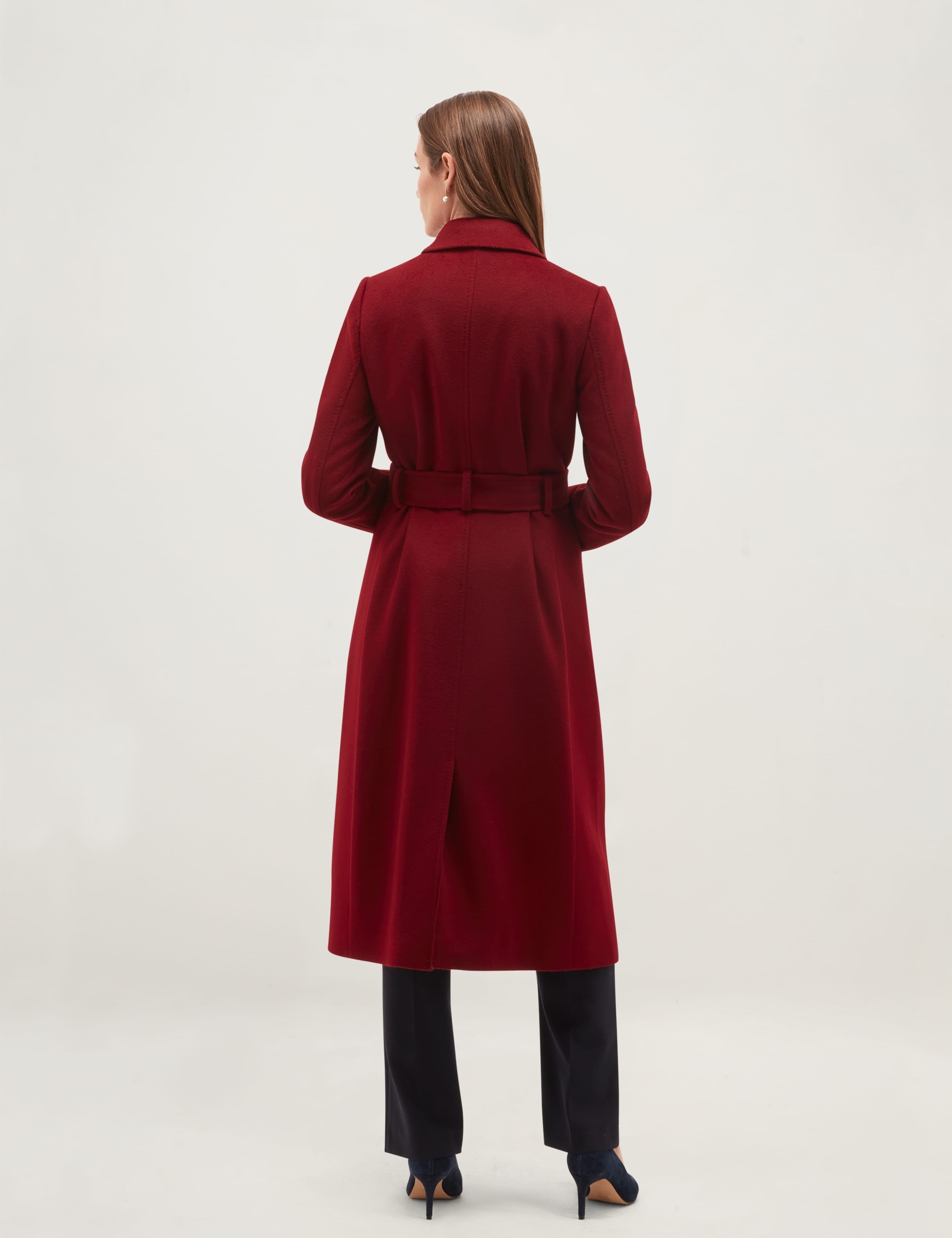 Pure Wool Belted Coat 6 of 7