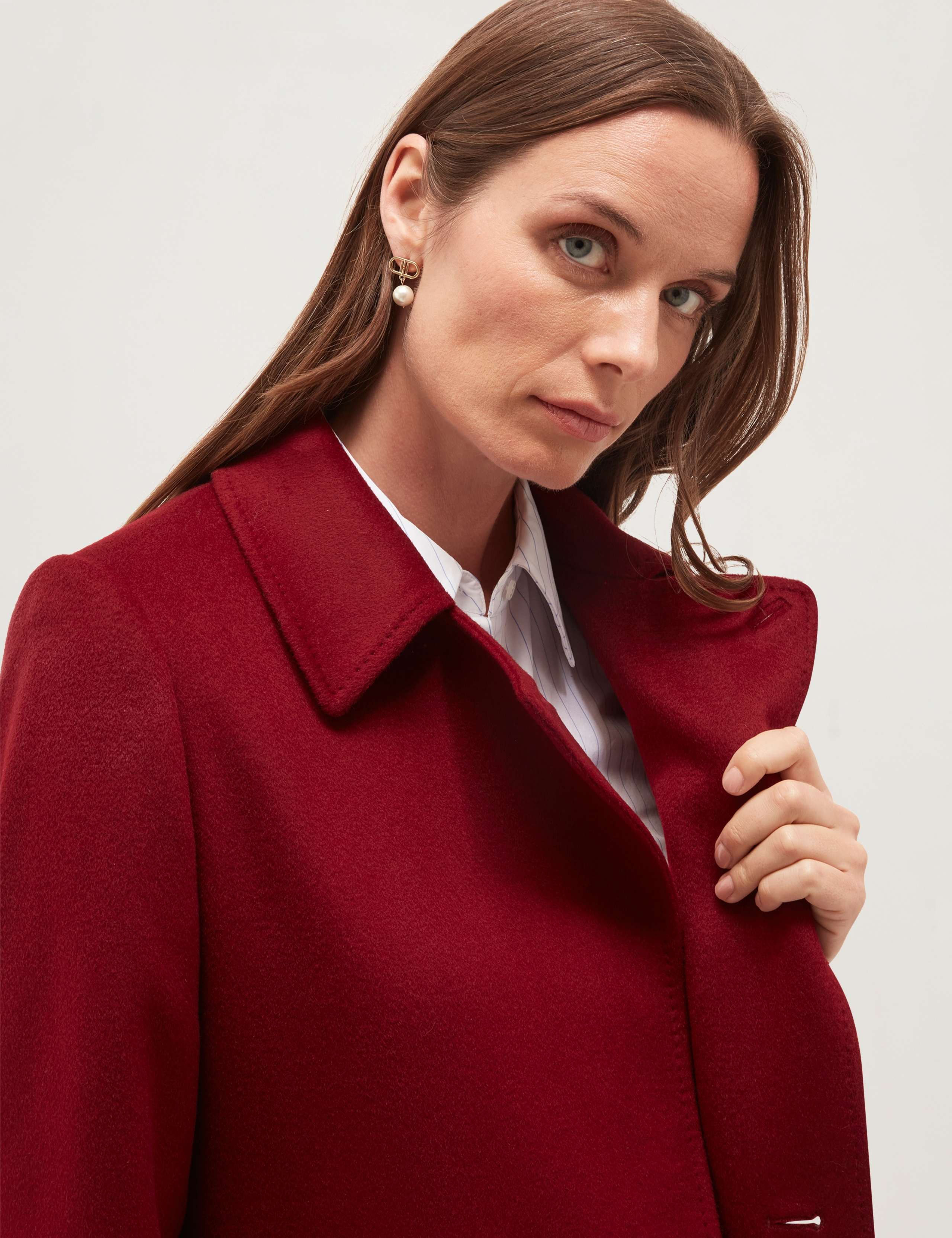 Pure Wool Belted Coat 7 of 7