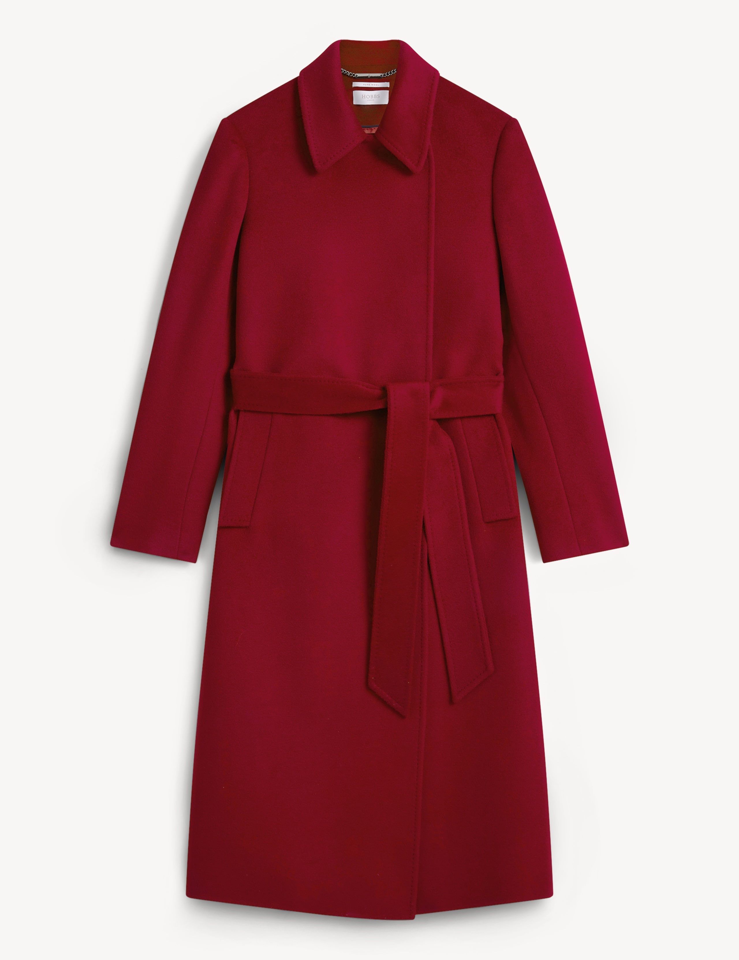 Pure Wool Belted Coat 2 of 7