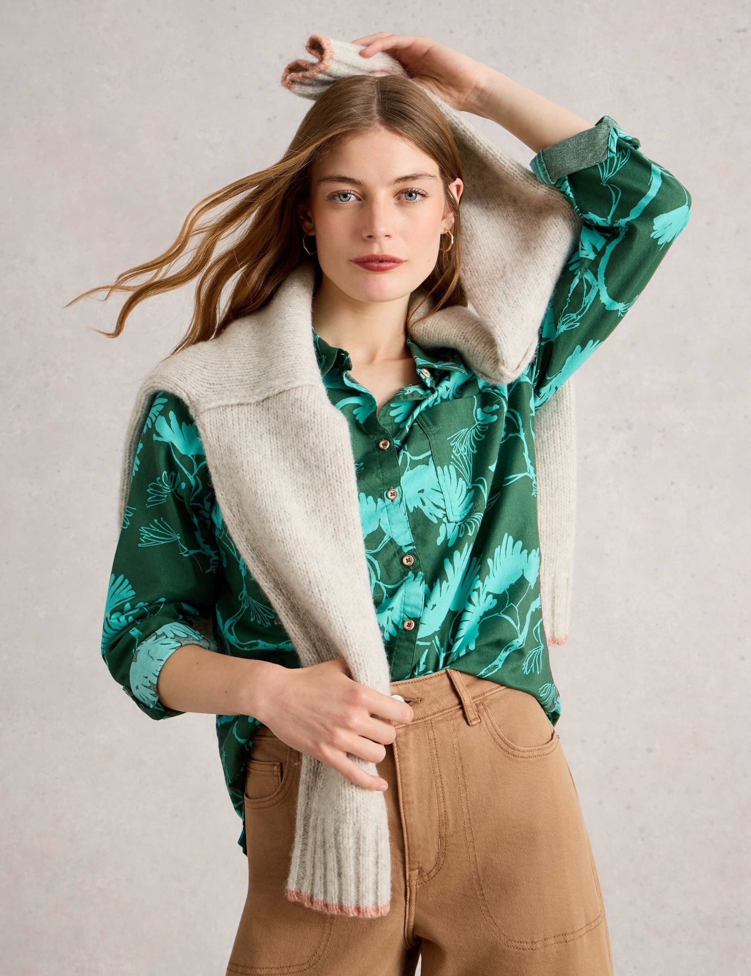 Pure Cotton Collared Shirt 4 of 6