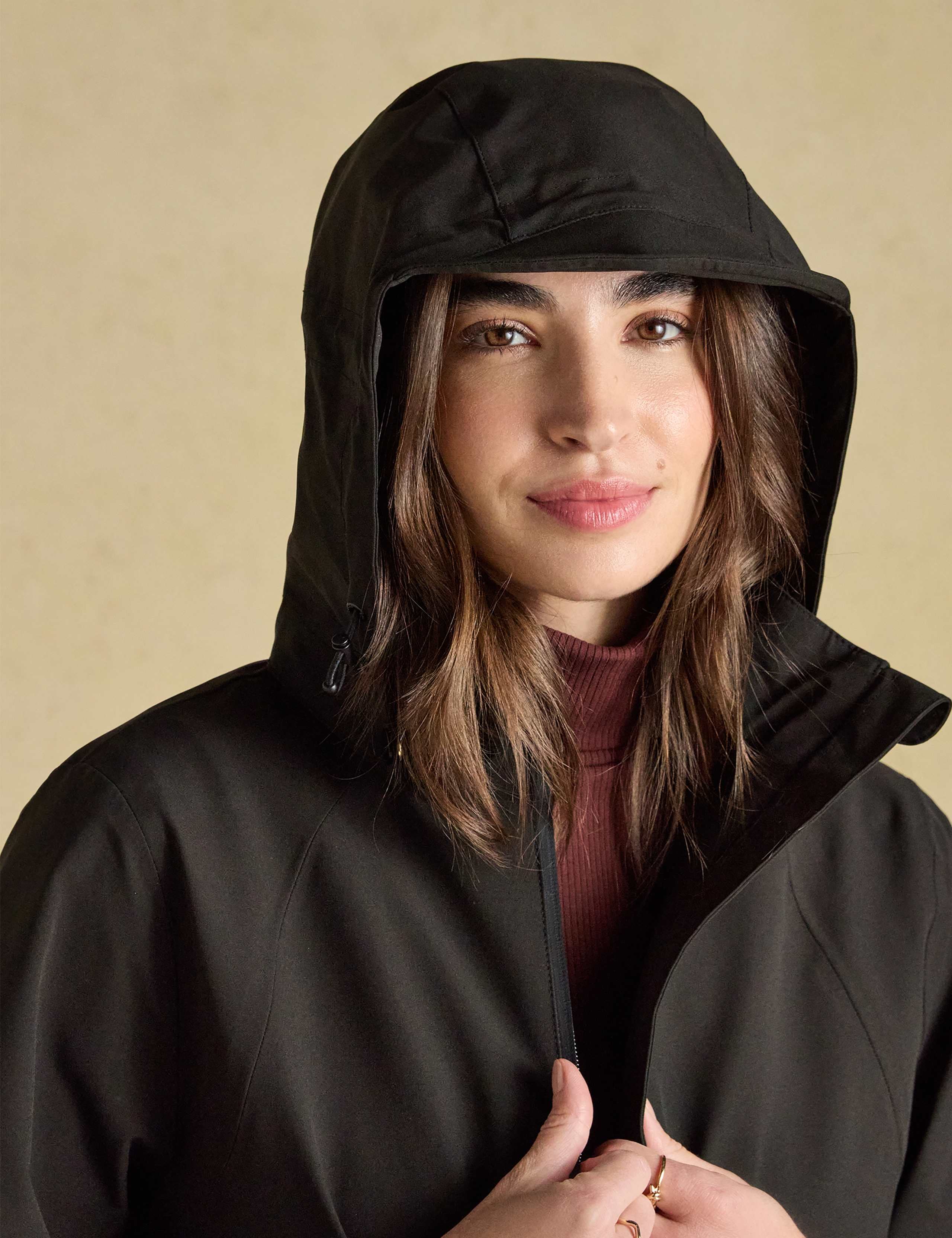 Waterproof Longline Hooded Raincoat 2 of 11
