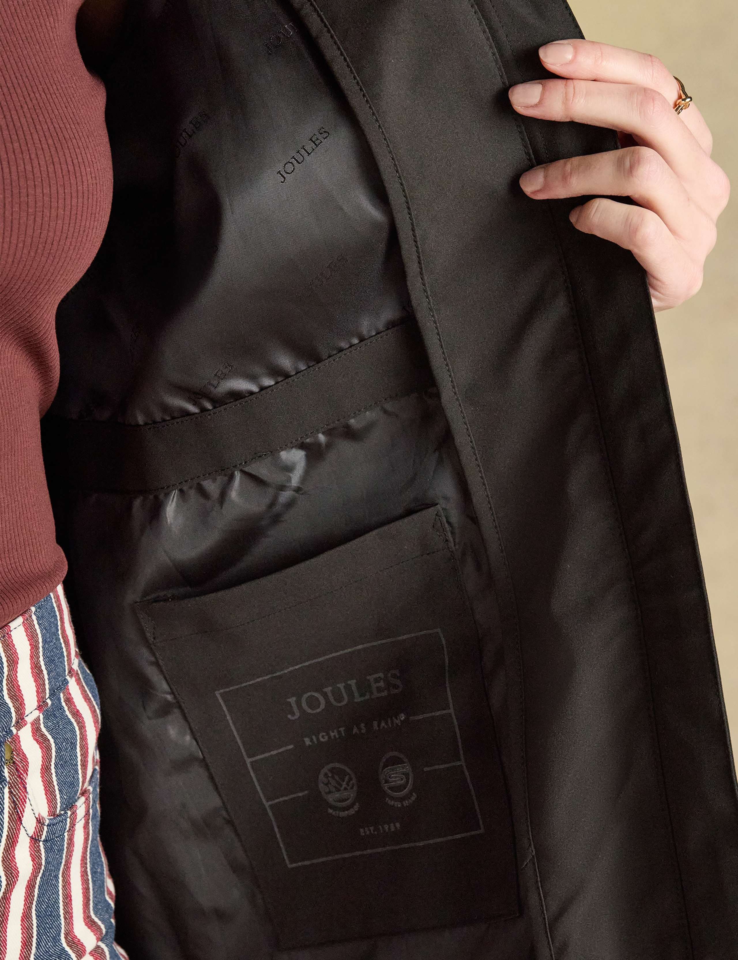 Waterproof Longline Hooded Raincoat 9 of 11