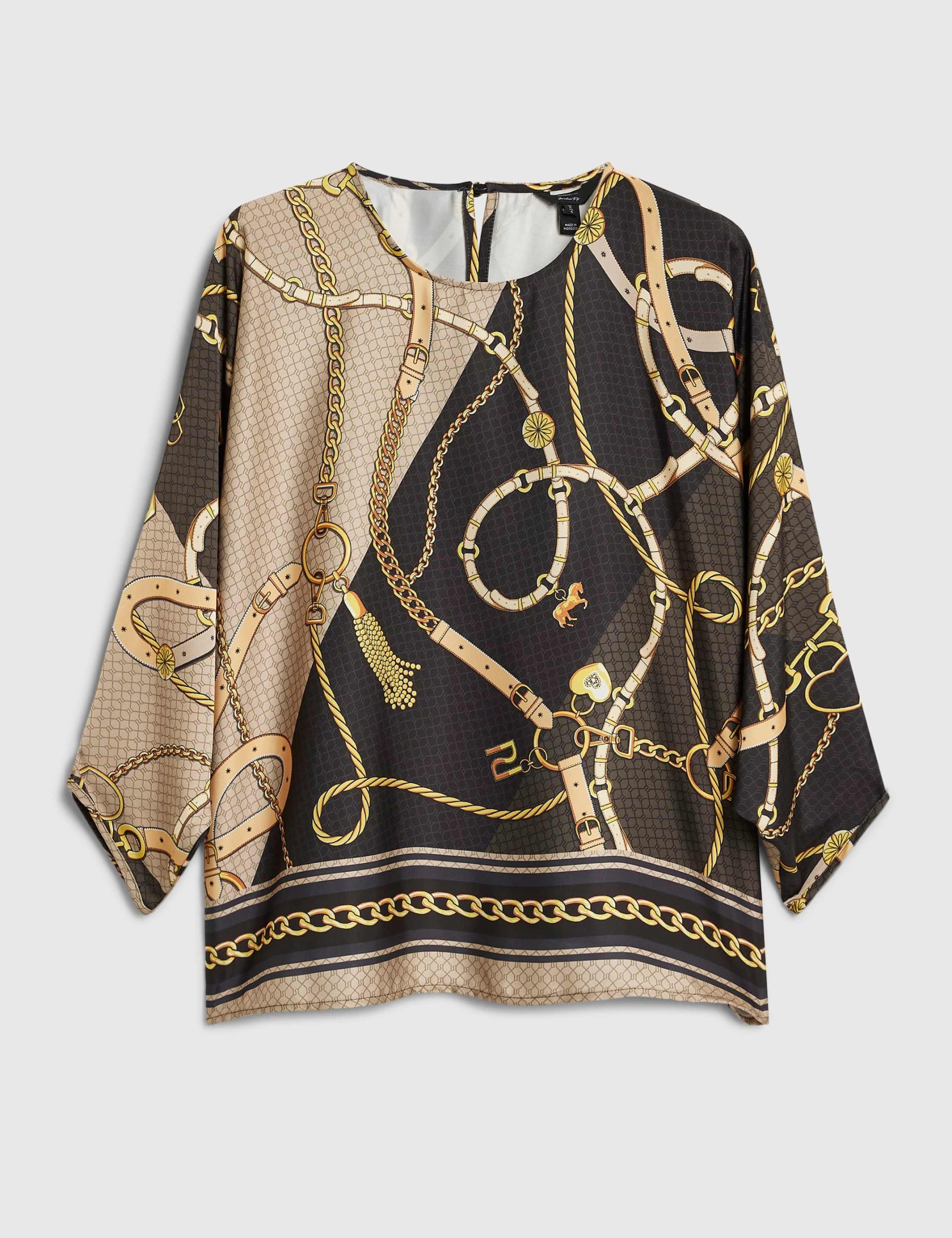 Crew Neck Batwing T-Shirt 3 of 6