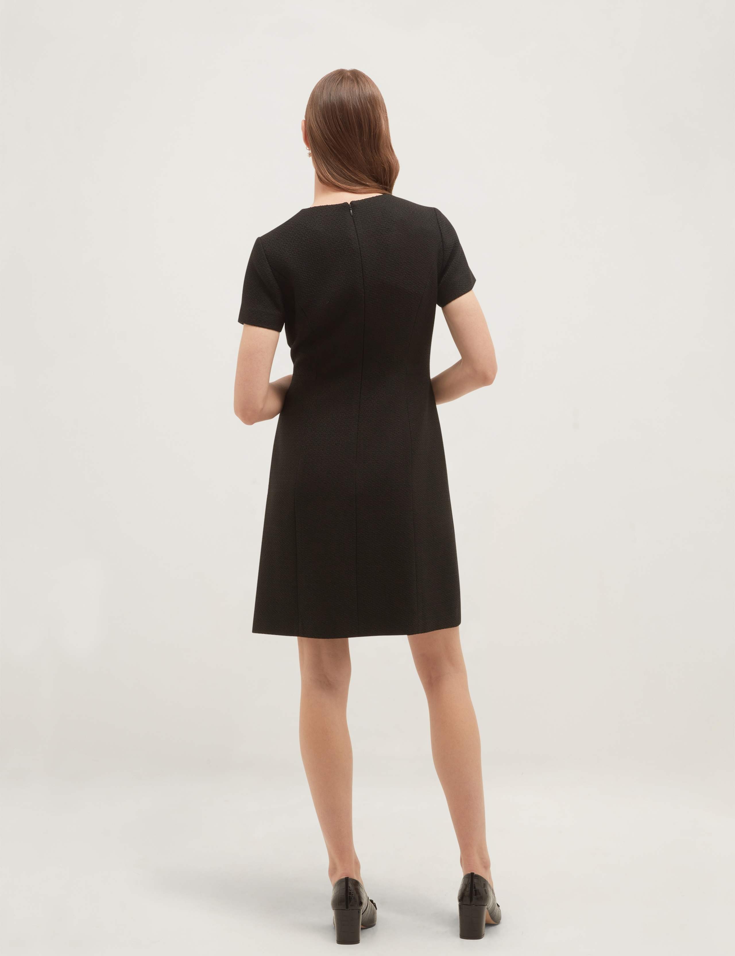Textured Mini Shift Dress 6 of 6