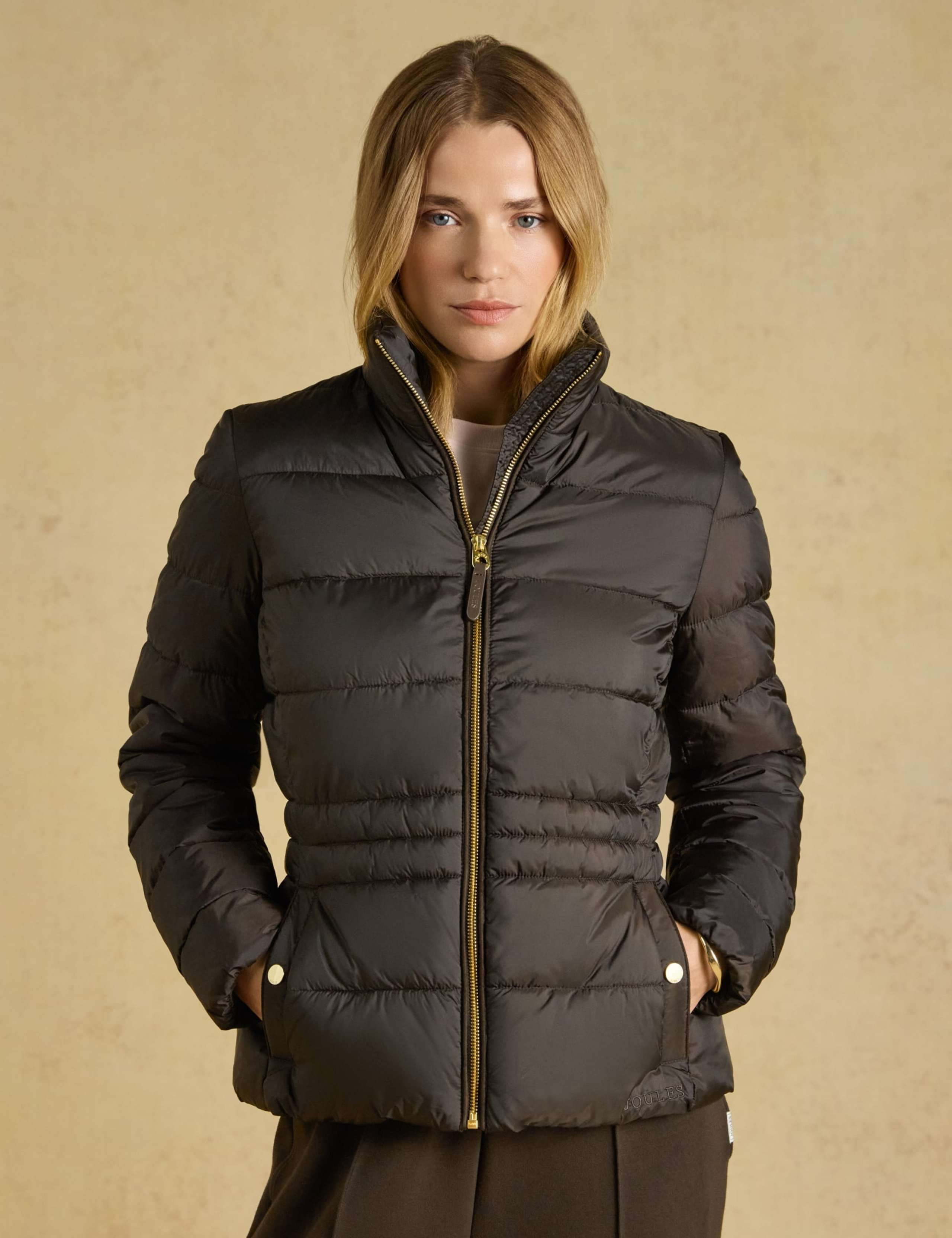 Padded Funnel Neck Coat 1 of 8