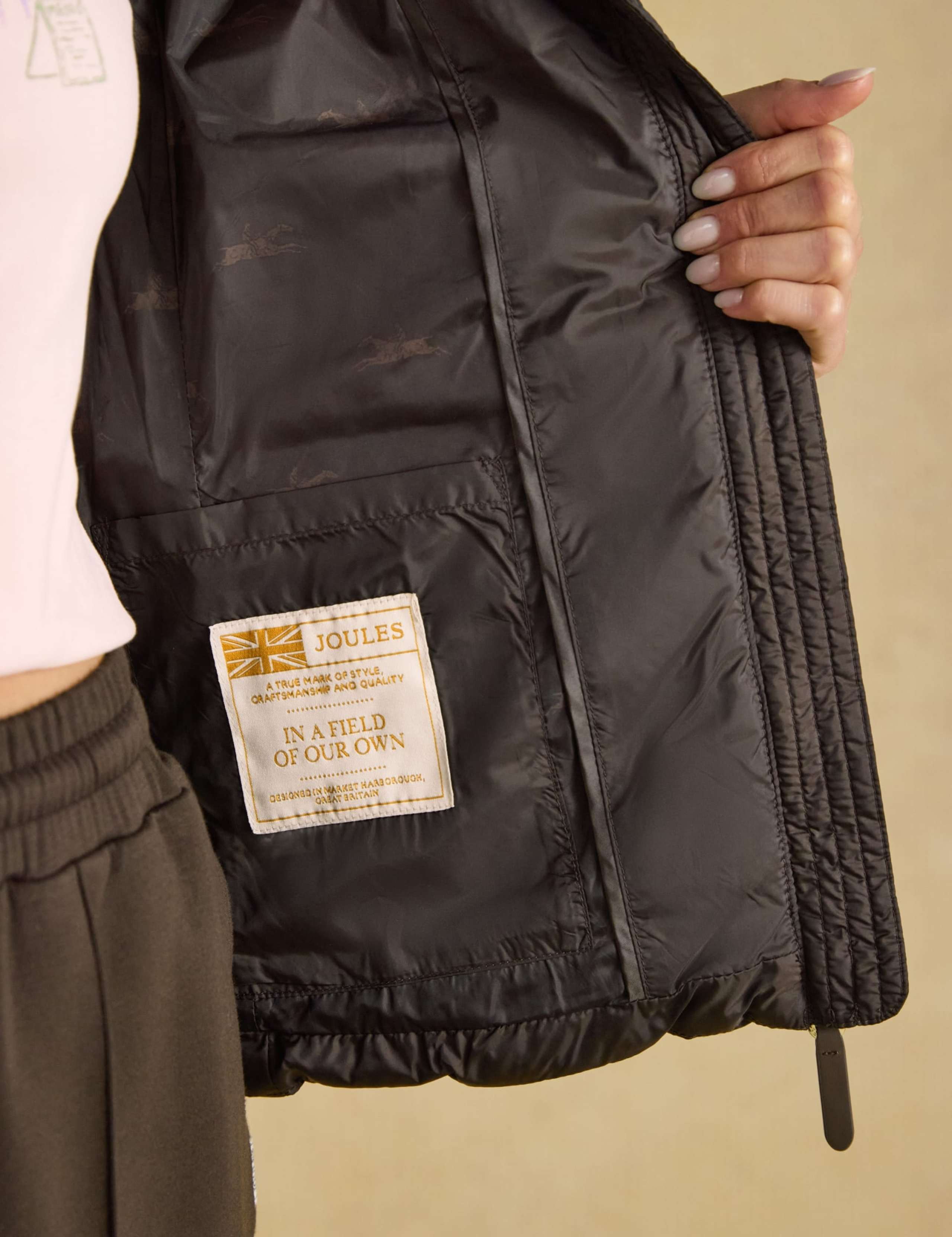 Padded Funnel Neck Coat 2 of 8