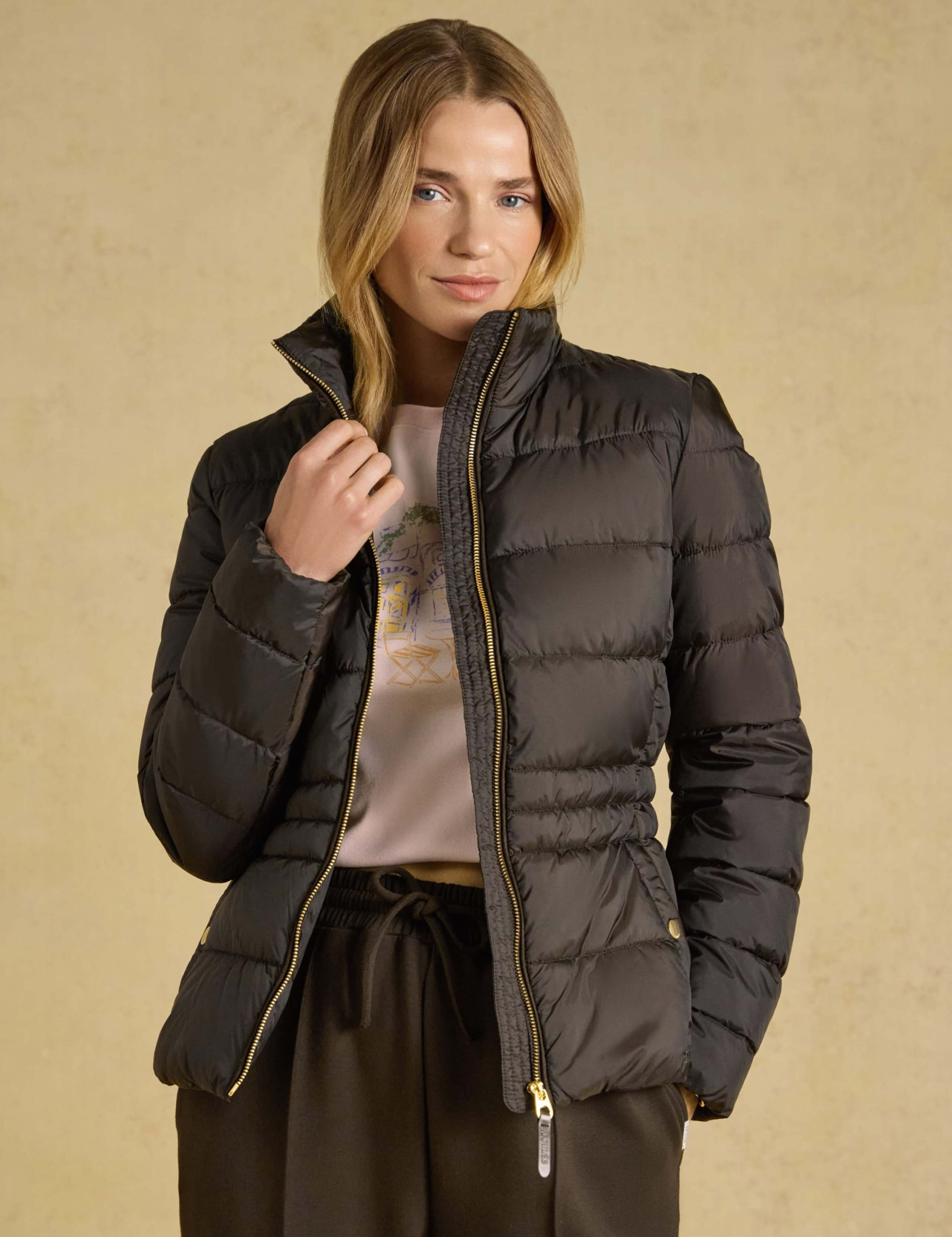 Padded Funnel Neck Coat 5 of 8