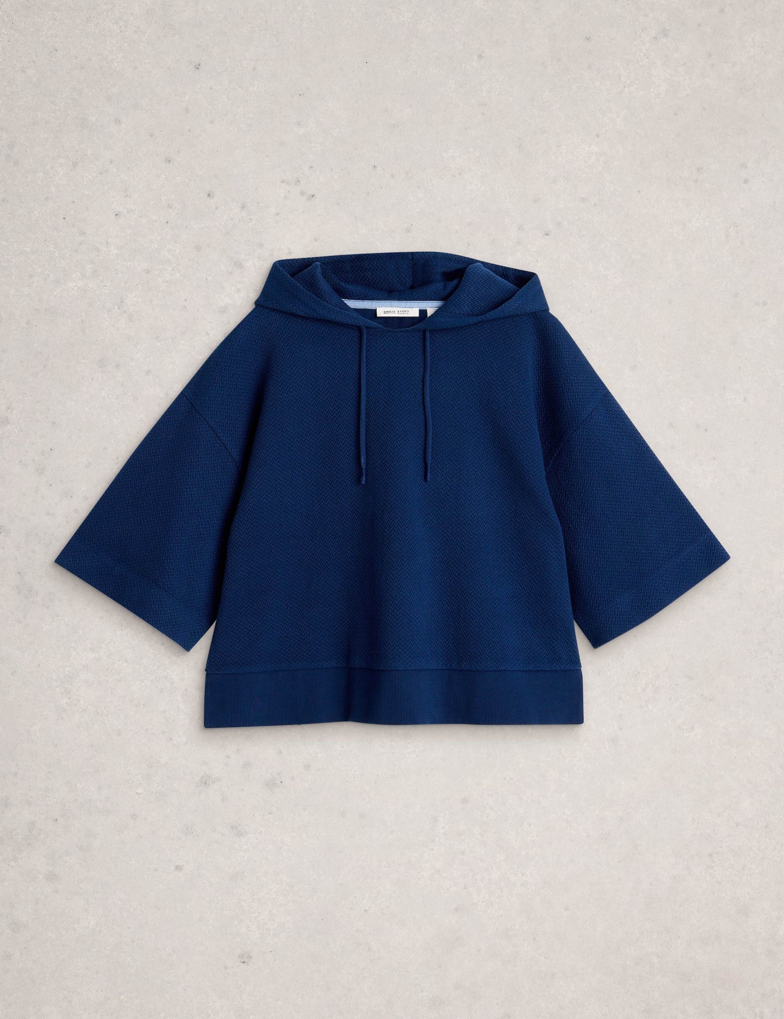 Pure Cotton Textured Hoodie 2 of 6