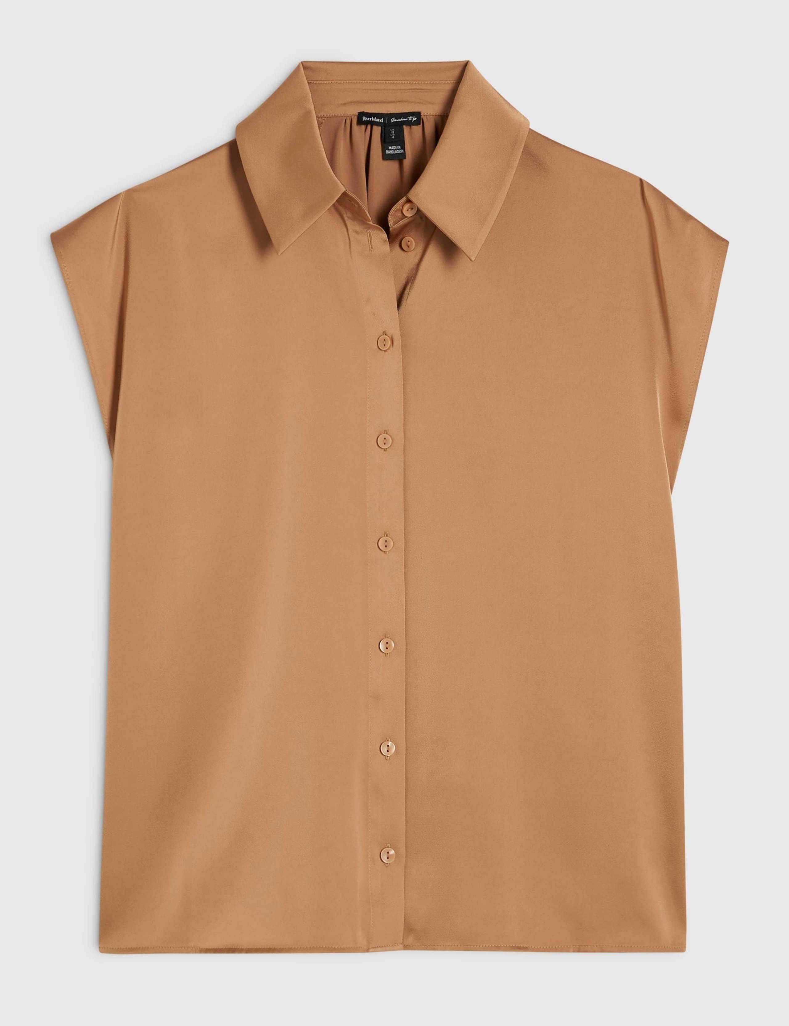 Satin Collared Shirt 3 of 6