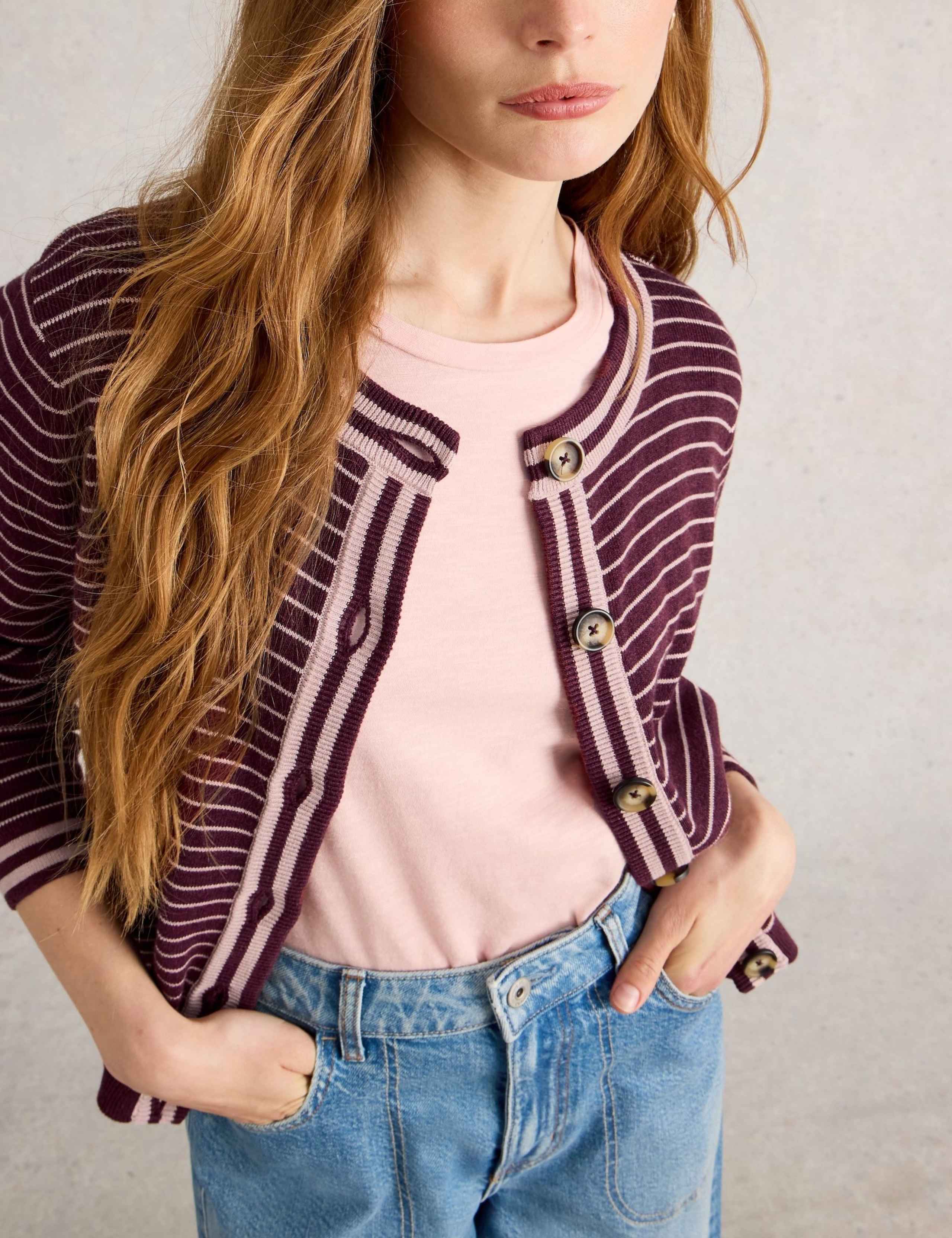 Charlotte Stripe Cardi 3 of 6