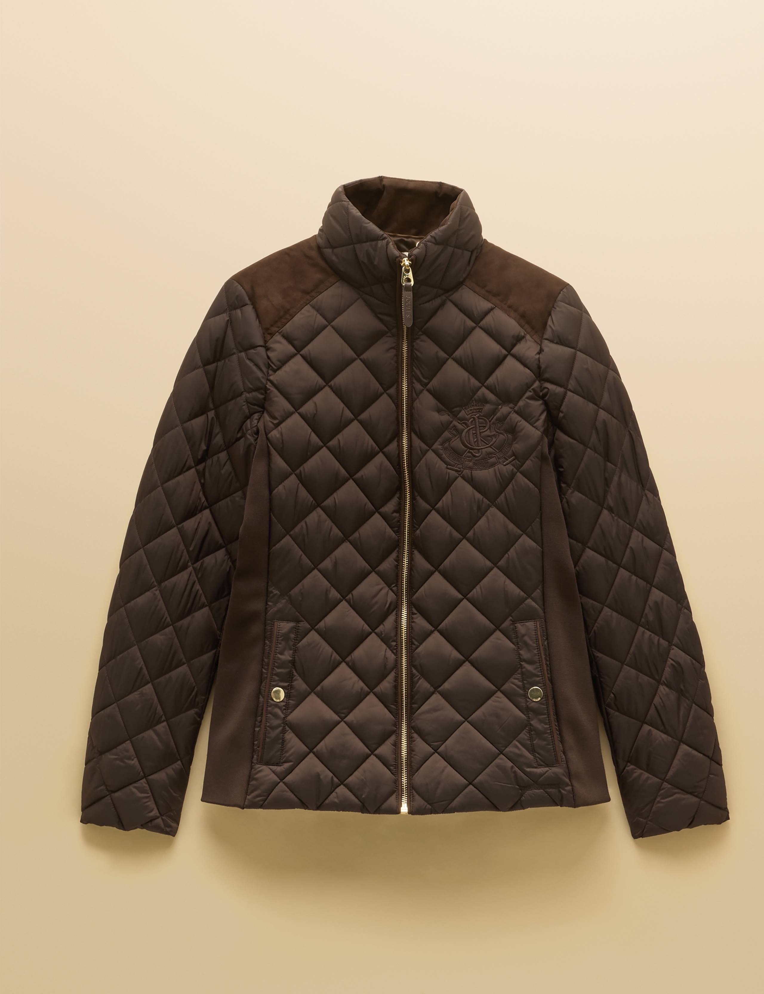 Diamond Quilted Funnel Neck Coat 3 of 11