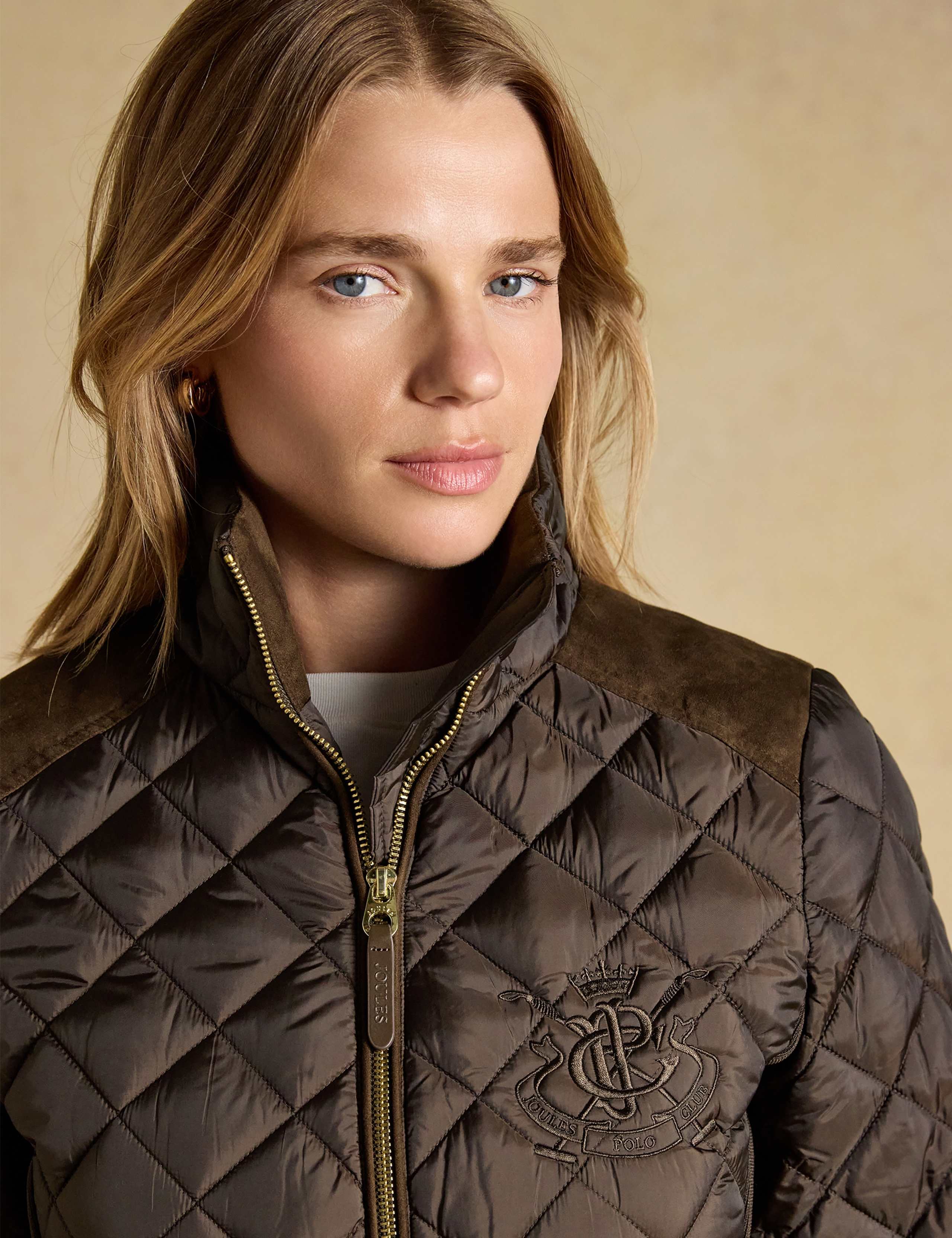 Diamond Quilted Funnel Neck Coat 10 of 11