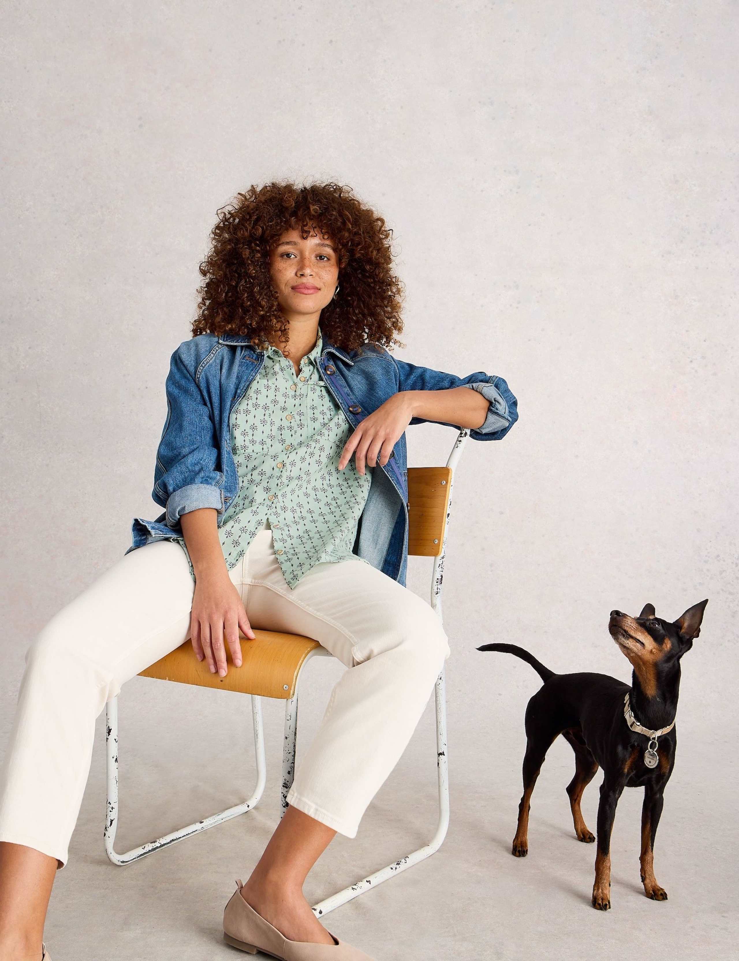 Pure Cotton Printed Collared Shirt 3 of 6