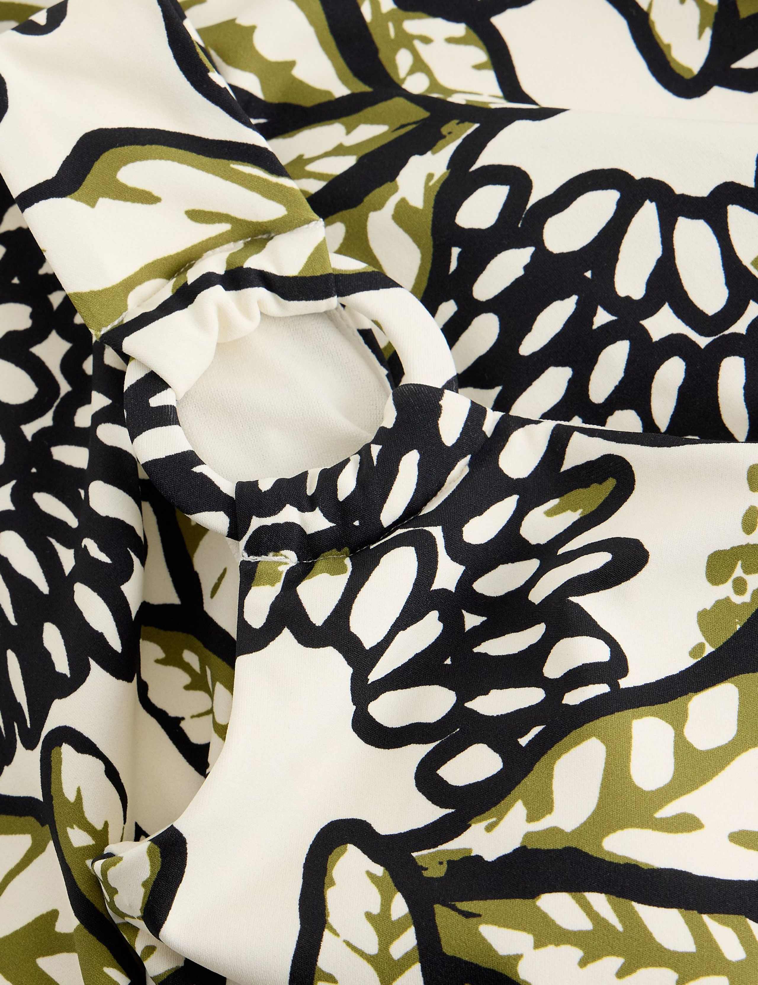 Printed Padded One Shoulder Swimsuit 6 of 6