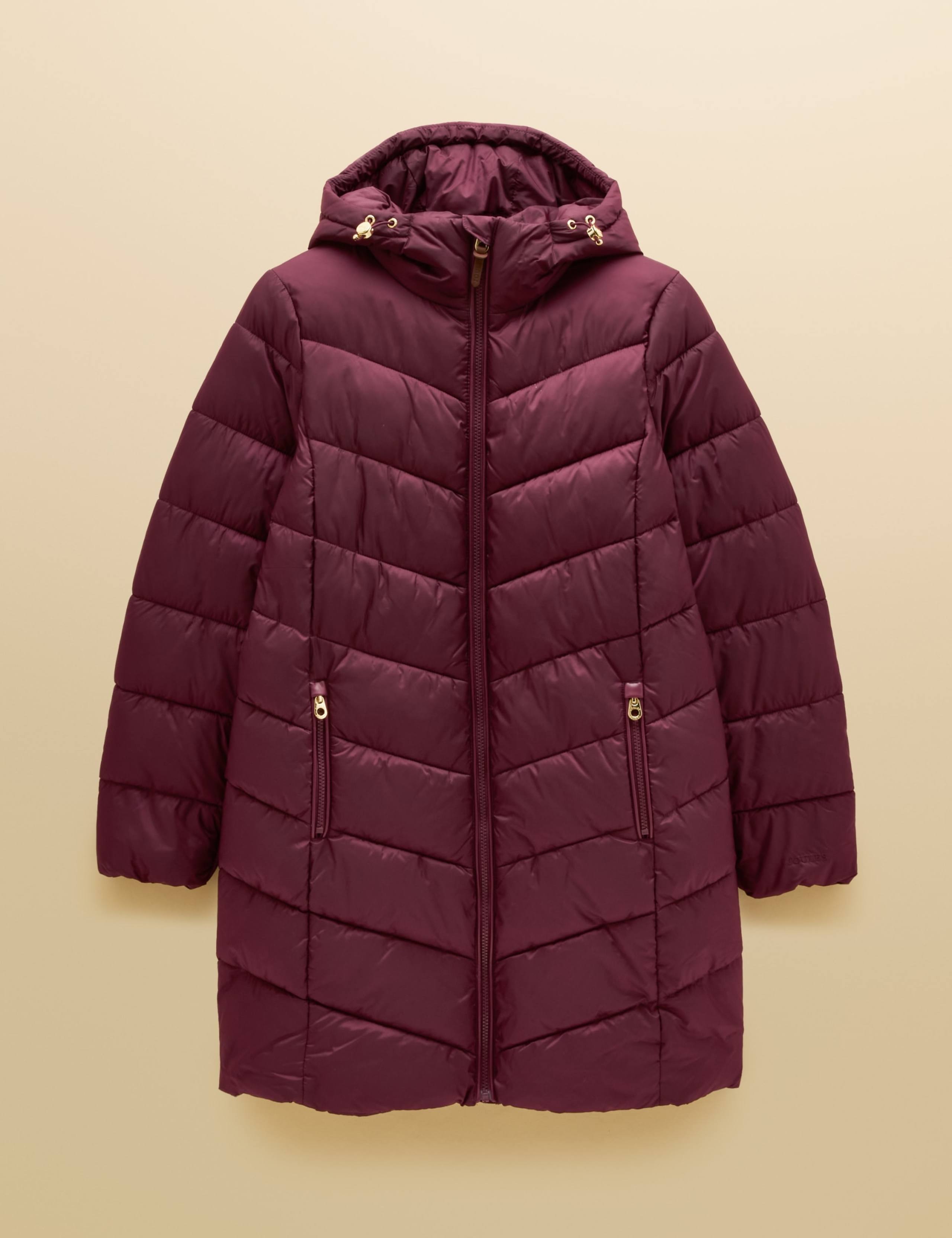 Padded Hooded Mid Length Coat 2 of 8