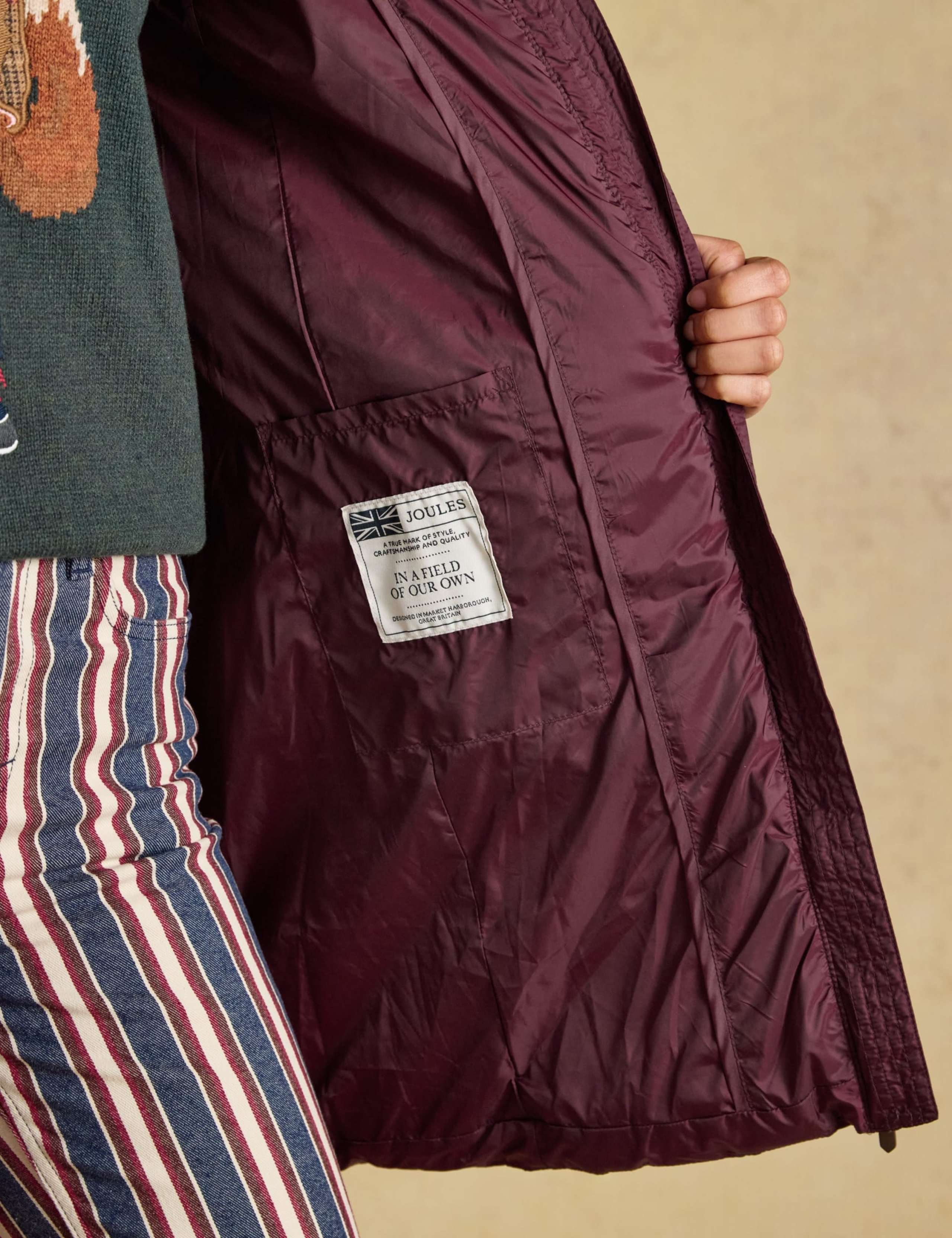 Padded Hooded Mid Length Coat 8 of 8