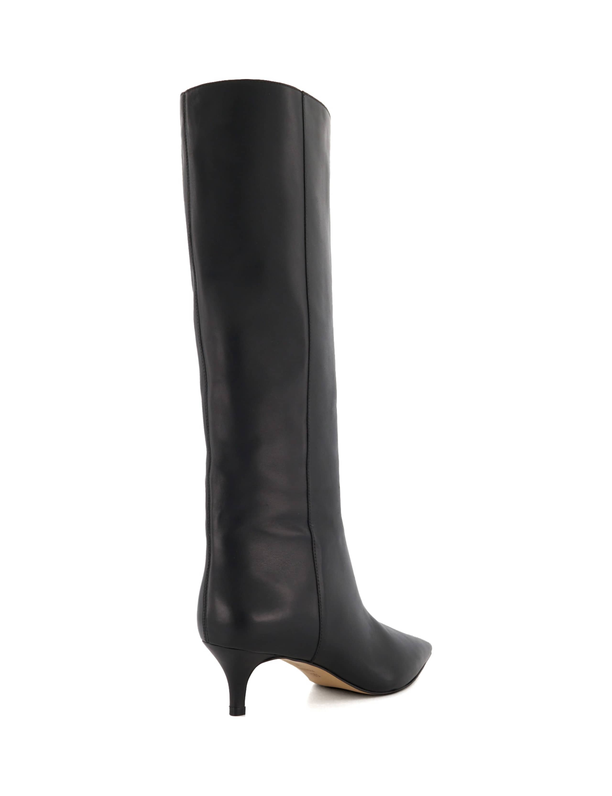Wide Fit Kitten Heel Knee High Boots 4 of 4