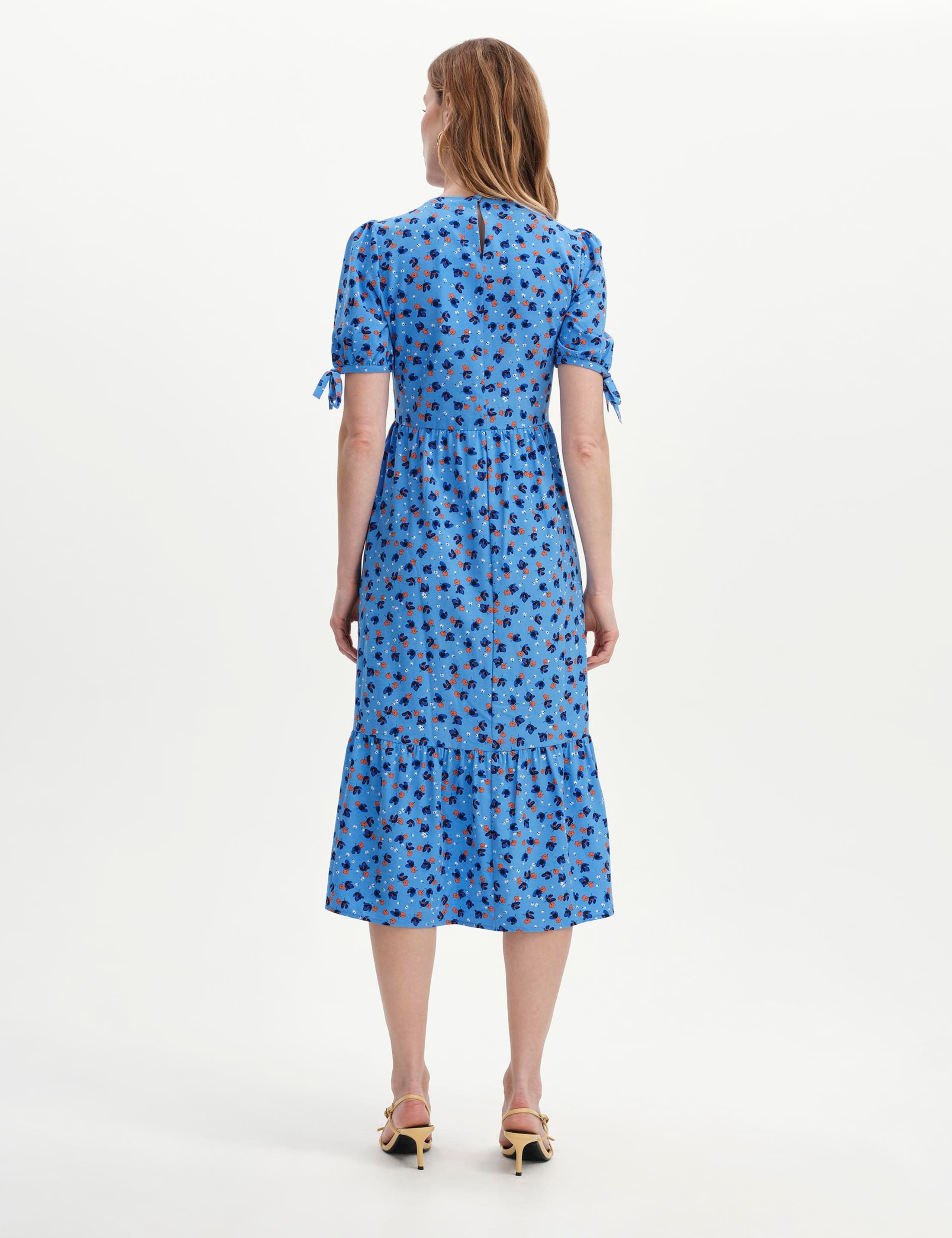 Floral Tiered Midi Dress 4 of 6