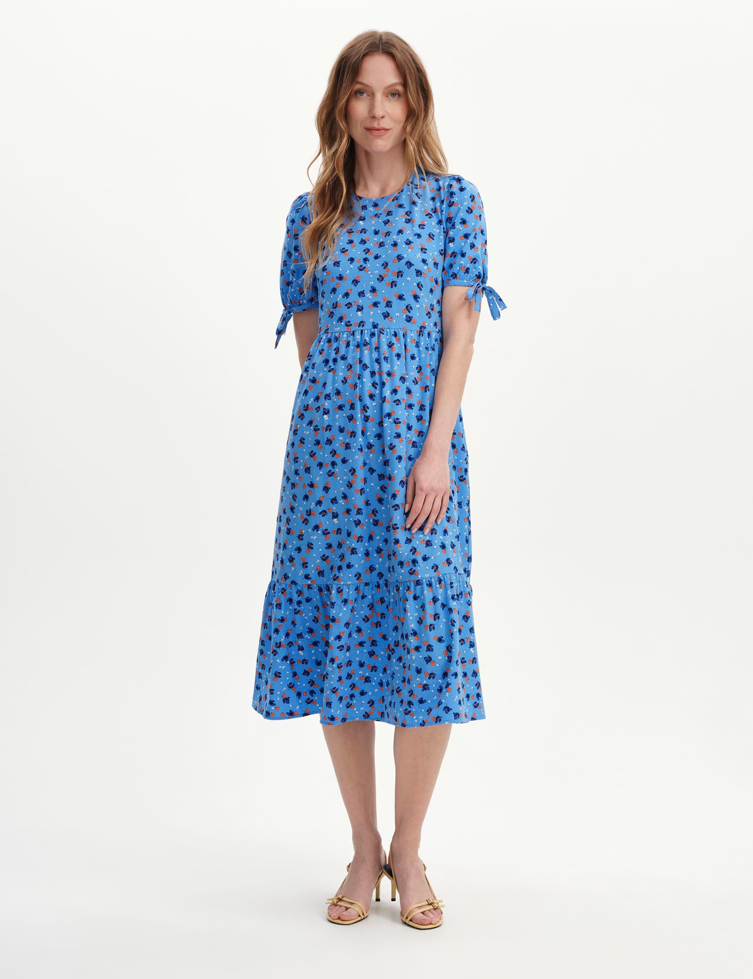 Floral Tiered Midi Dress 5 of 6
