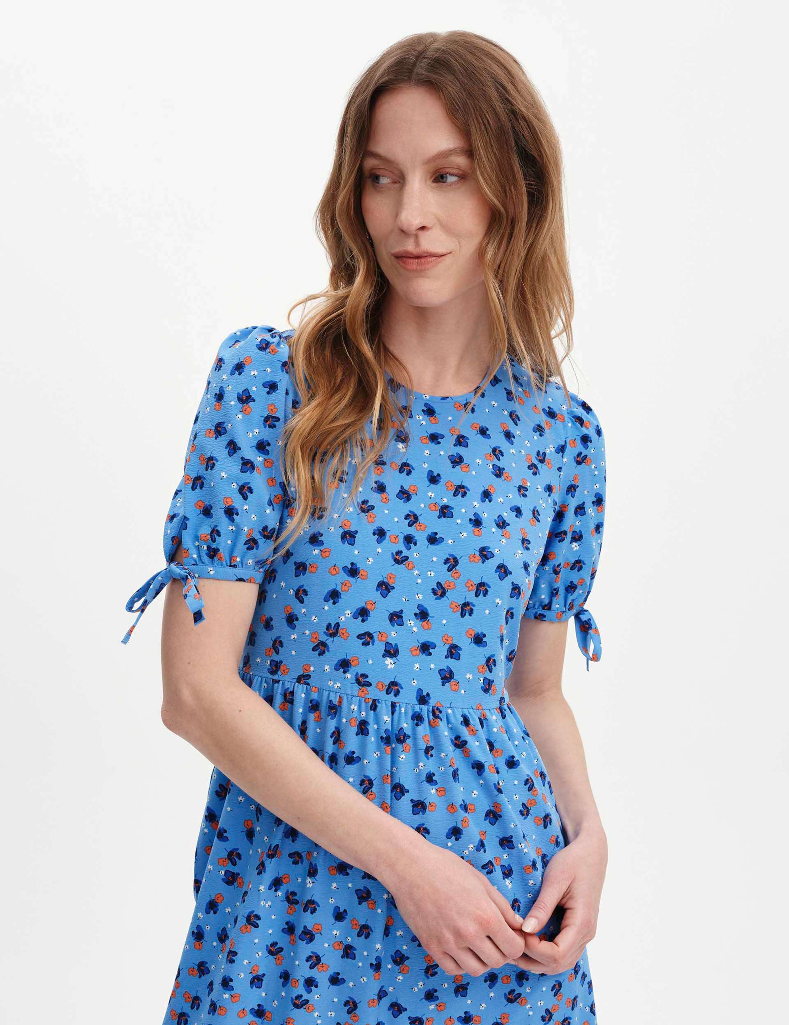 Floral Tiered Midi Dress 6 of 6