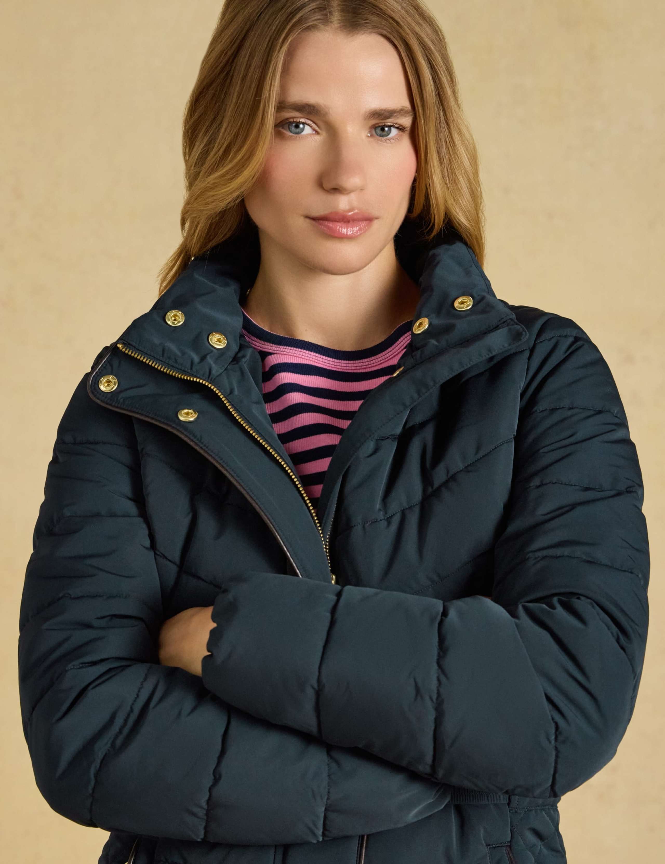 Showerproof Padded Hooded Coat 4 of 11