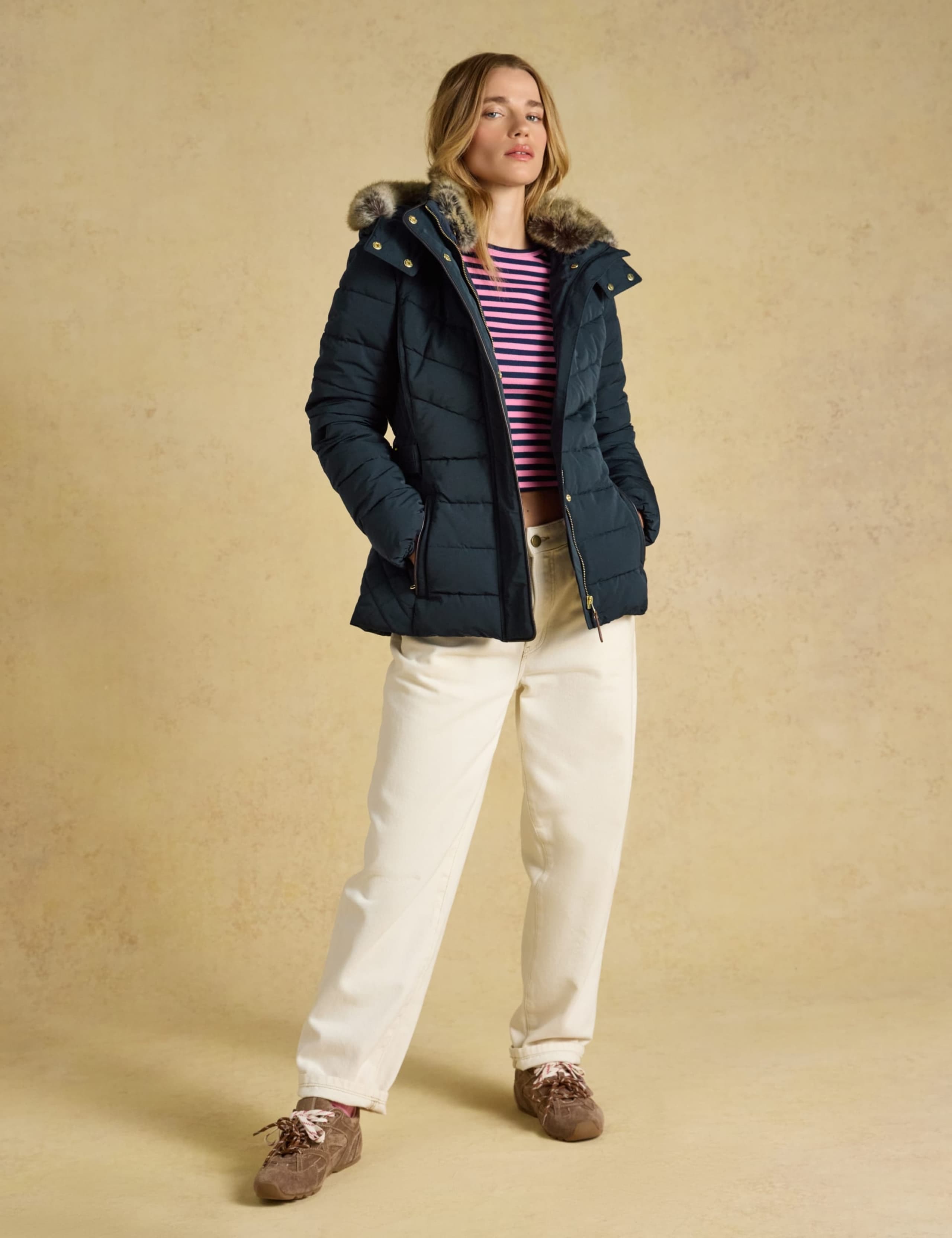 Showerproof Padded Hooded Coat 6 of 11
