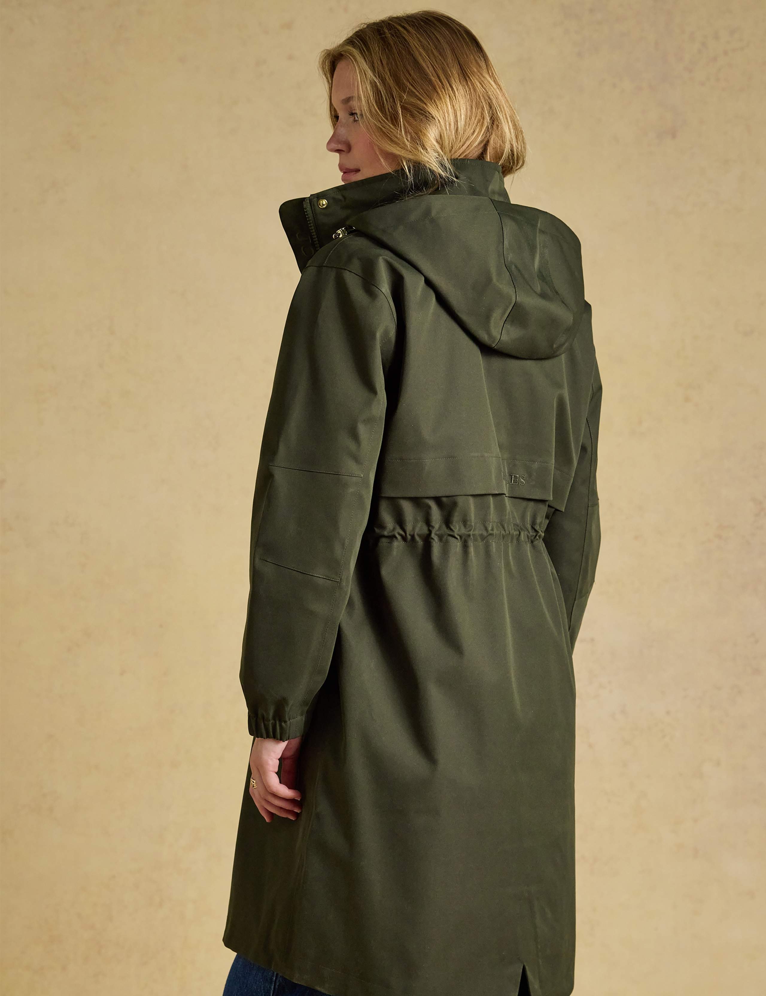 Waterproof Drawstring Longline Raincoat 9 of 12