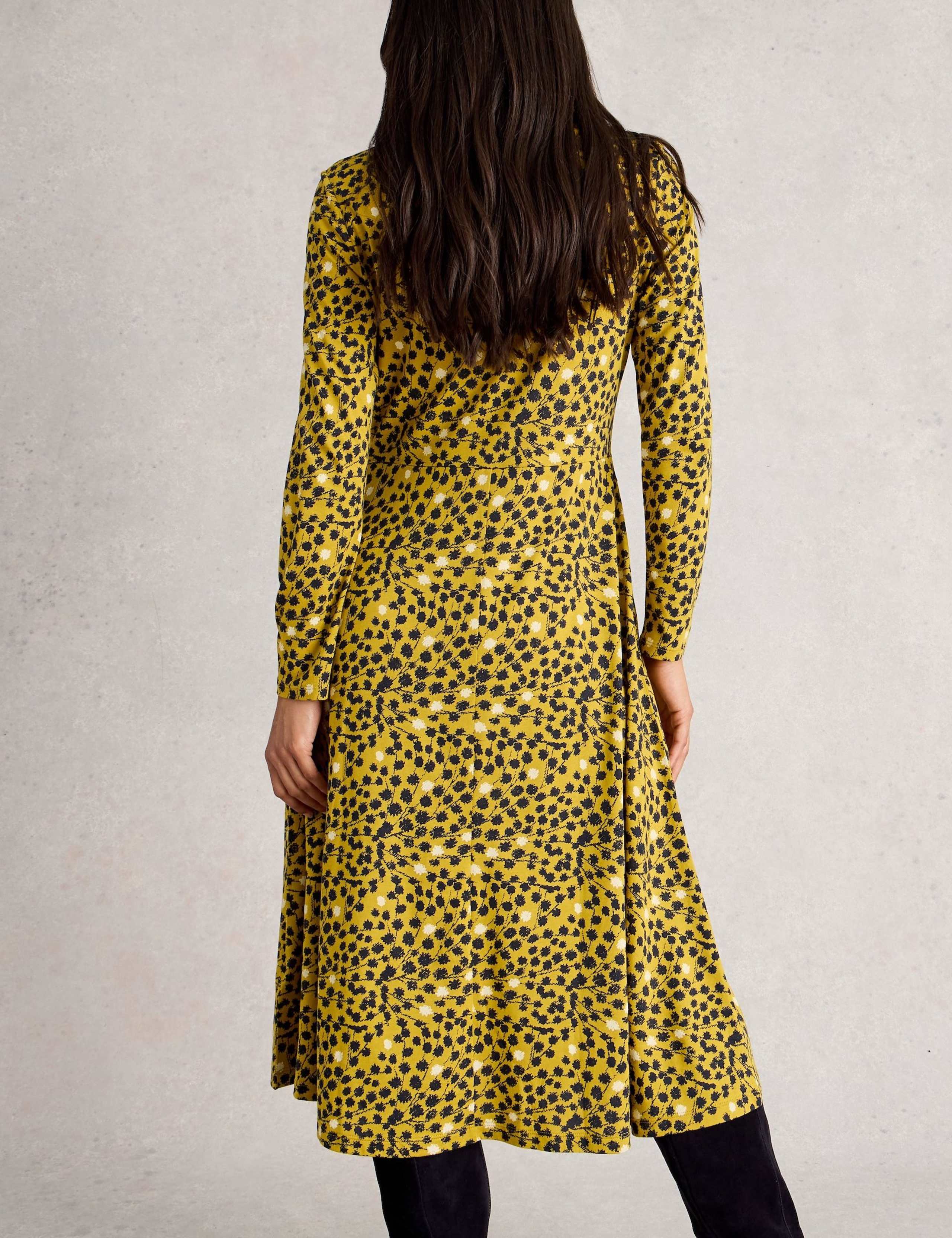 Jersey Spot Print Tea Dress 3 of 5